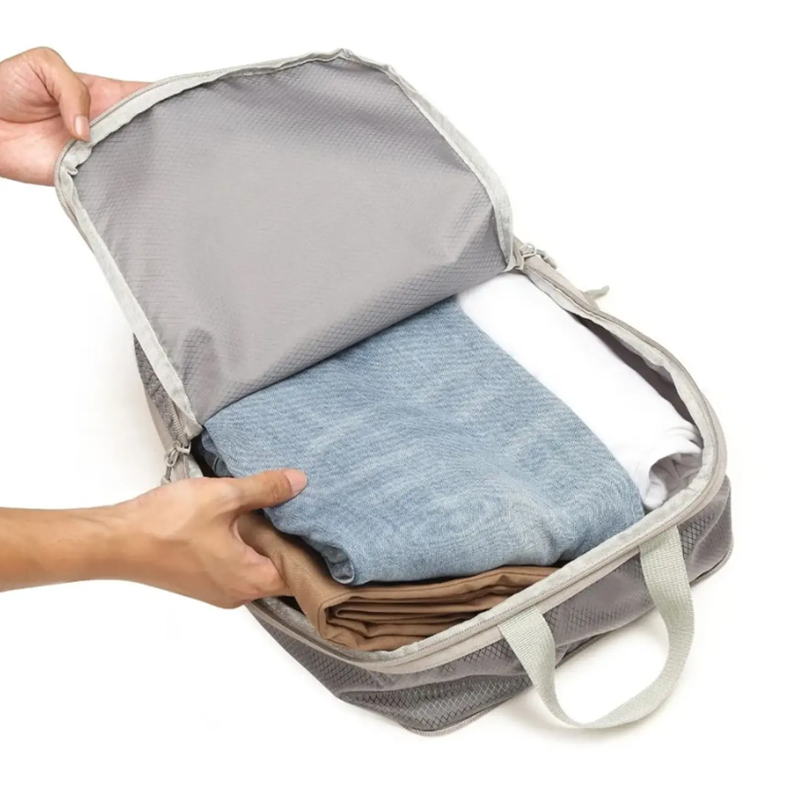 4pcs Set Travel Luggage Organizing Bags Oxford Cloth Durable Wear-resistant Storage Bag for Travel Business Trip
