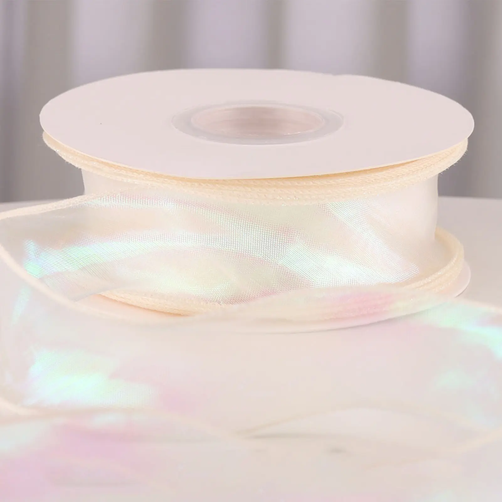 10 Yards 4CM Width Colored Ribbon DIY Cake Gift Bouquet Packaging Ribbons Roll Bowknot Making for Anniversary Party Decoration