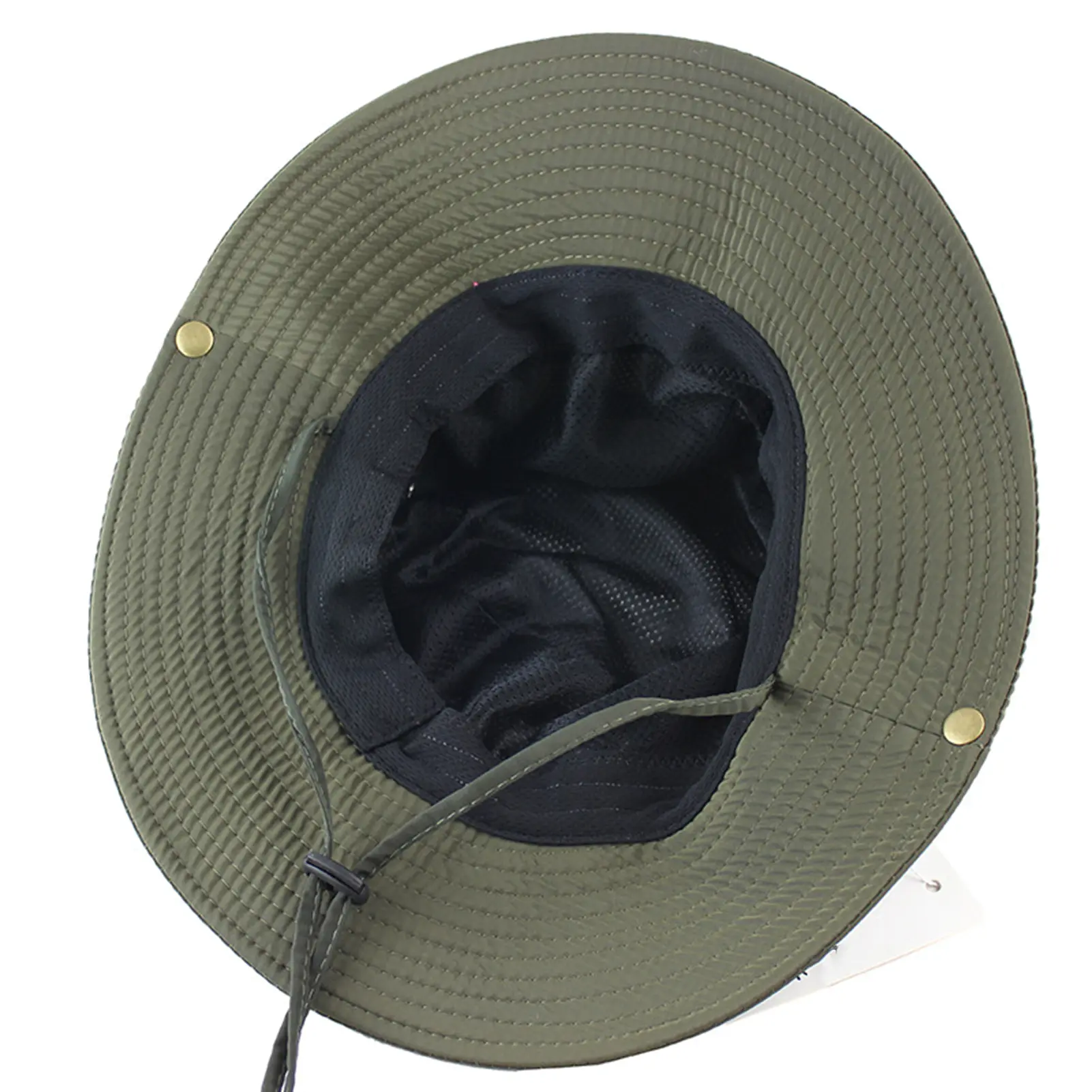 Summer Sun Bucket Hat Men Women Bucket Hats Lightweight Quick Dry Fishing Hat with Strap for Outdoor Sports Hiking