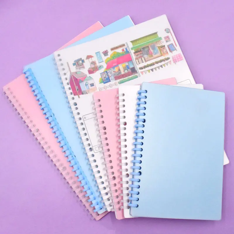 Landscape Sticker Collecting Album Hand Account 40Sheets Storage Release Paper Loose Leaf And Paper Sticker Book A4/A5 Scrapbook