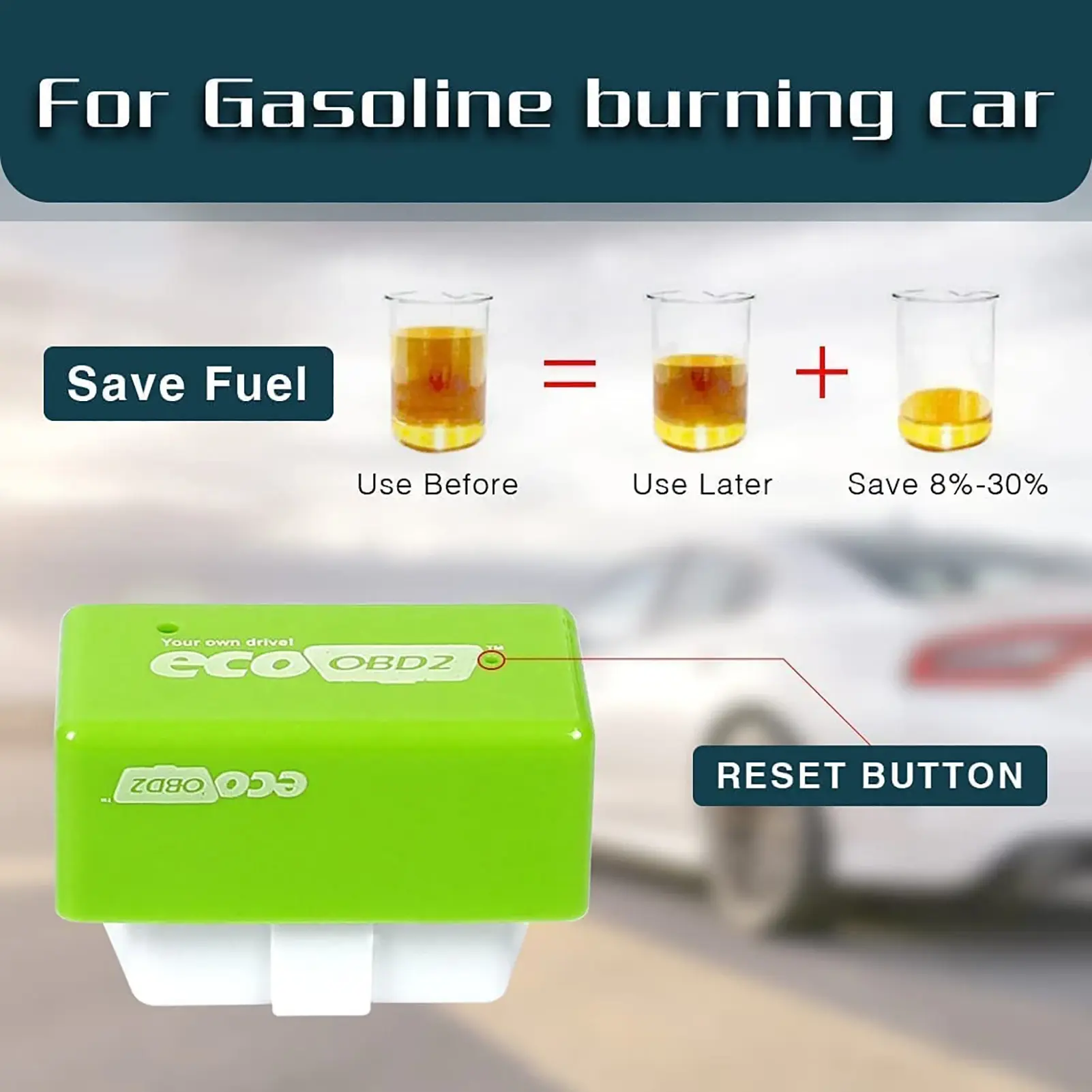 Eco OBD OBD2 Universal Benzine Economy Fuels Saver Tuning Box Chip Device For Petorl Chip Device for Gosaline