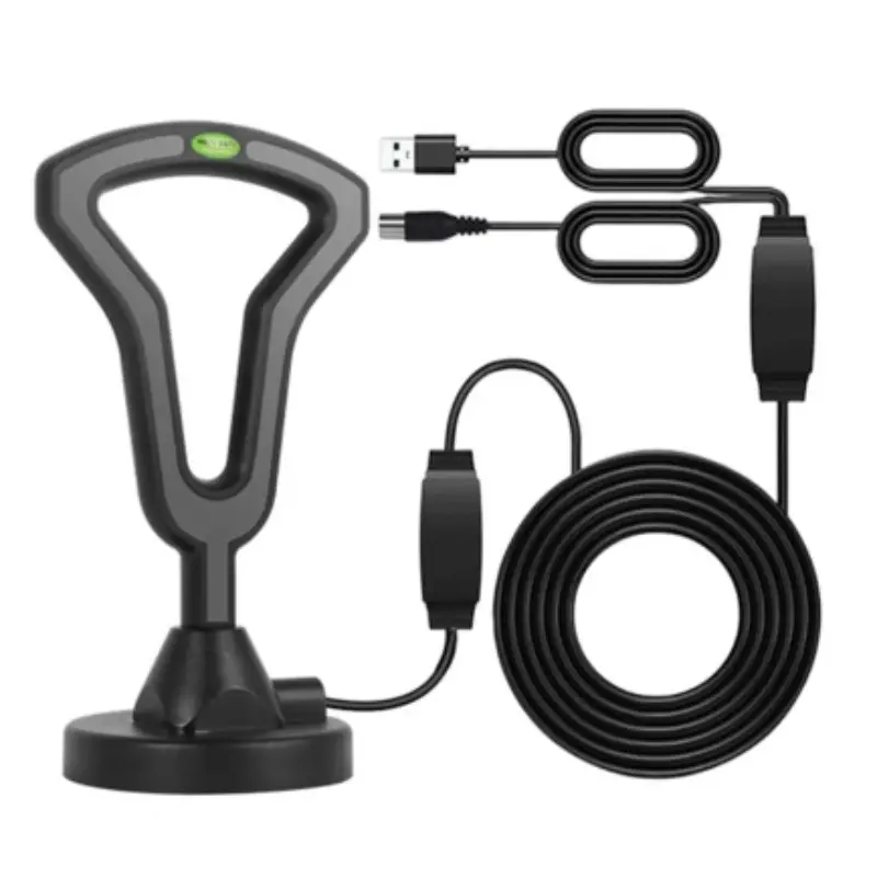 Digital HD TV Antenna with Strong Magnetic Base, TV Reception, Indoor and Outdoor, Newest, 2024