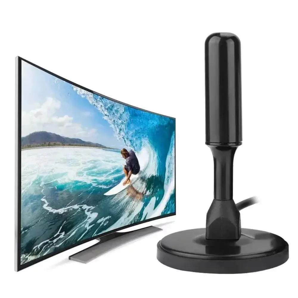 Digital Antenna Hd  External Internal Magnetic Base With Magnet 3m Television Tv for Living Room-Fast Delivery for All Brazil