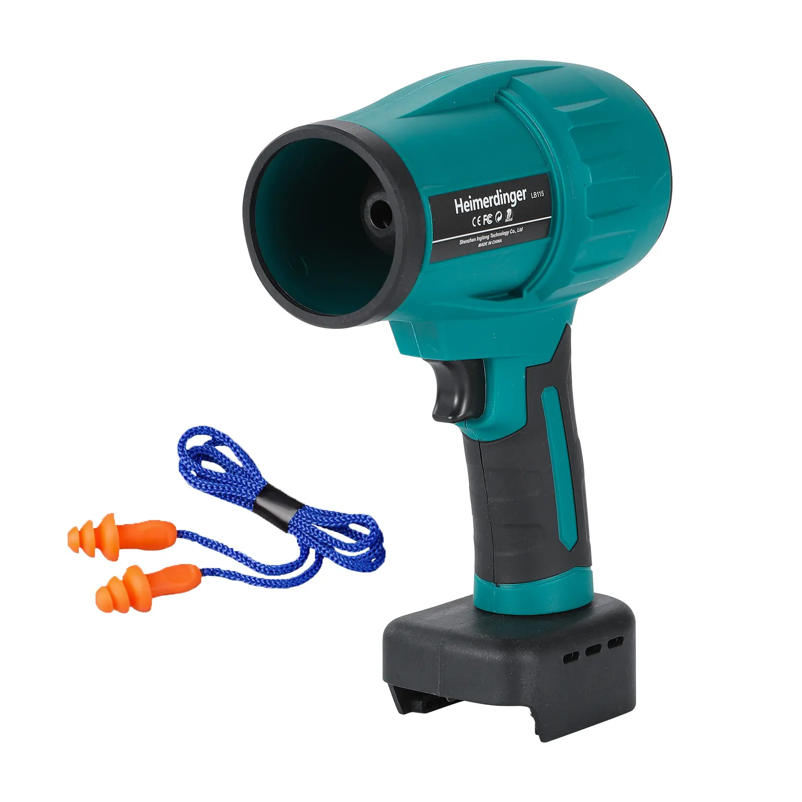 Heimerdinger Brushless Electric Turbo Blowers Jet Fan Violent Car Dryer Handheld Dust Blowing Tool, No battery
