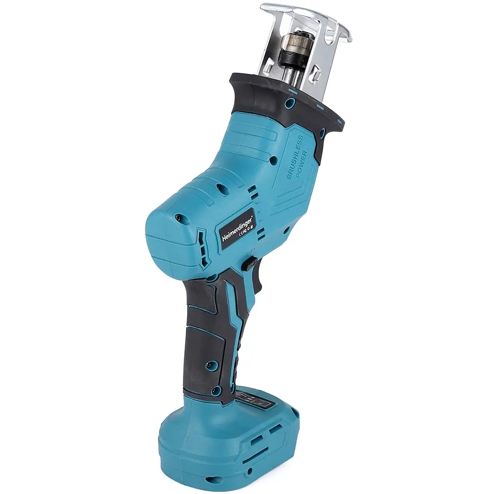 Heimerdinger 18V brushless cordless saber saw for makita battery, cordless reciprocating saw electric saw, No battery