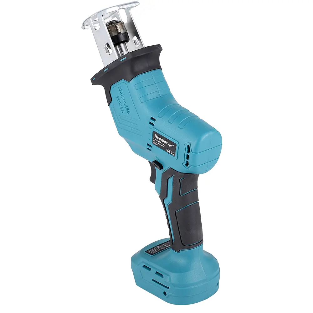 Heimerdinger 18V brushless cordless saber saw for makita battery, cordless reciprocating saw electric saw, No battery