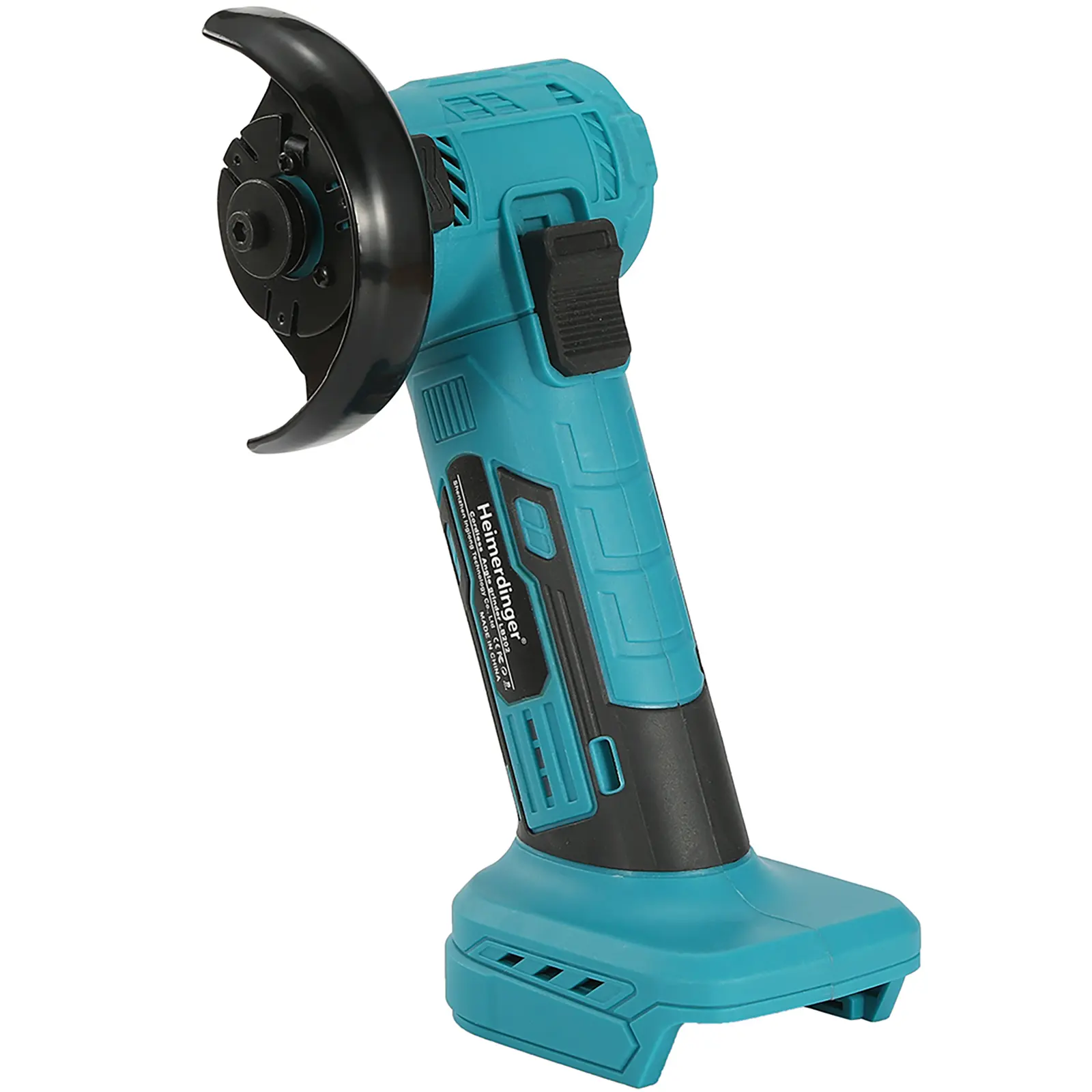 Heimerdinger 18V Brushless Mini Angle Grinder Kit,Cordless Grinding Tool,19000rpm Compact Power Handheld Cutter, No battery