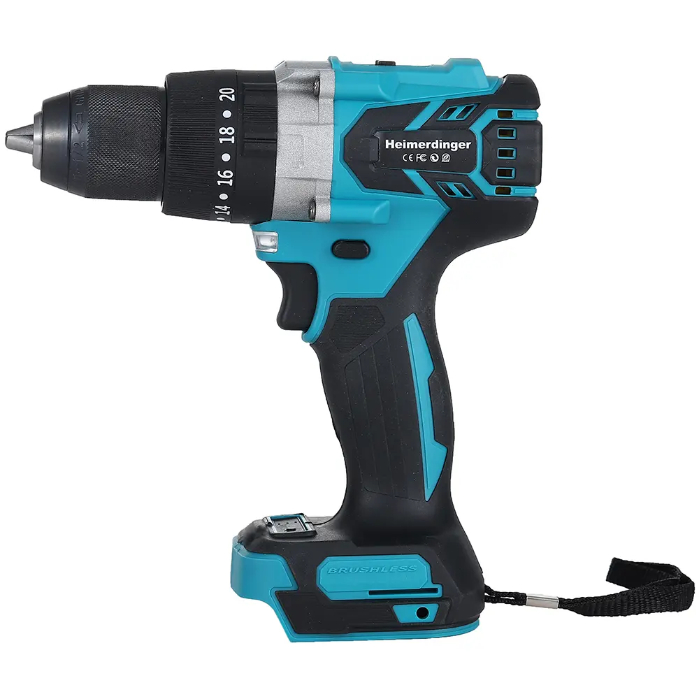 Brushless Cordless Drill, 1300 In-lb(150N.m) Torque Electric Drill for Makita Battery, 1/2" Driver-Drill,2 Variable Speed Drill