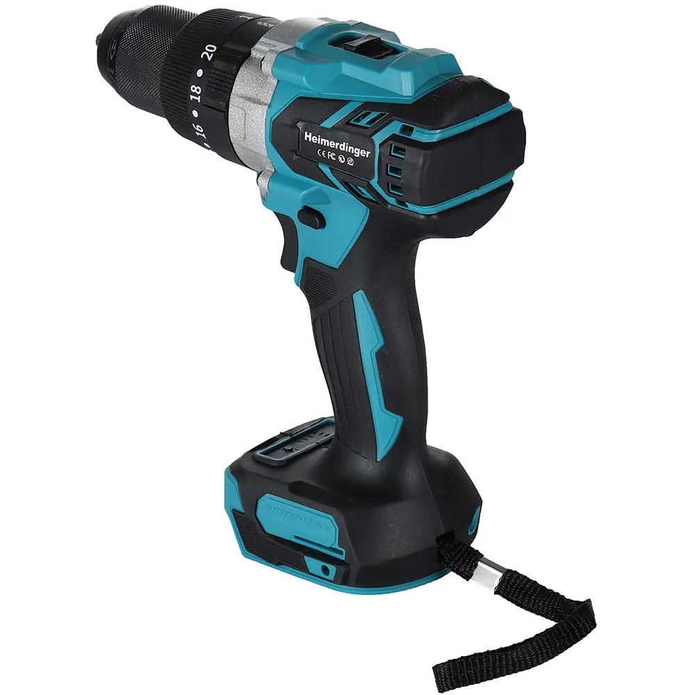 Brushless Cordless Drill, 1300 In-lb(150N.m) Torque Electric Drill for Makita Battery, 1/2" Driver-Drill,2 Variable Speed Drill