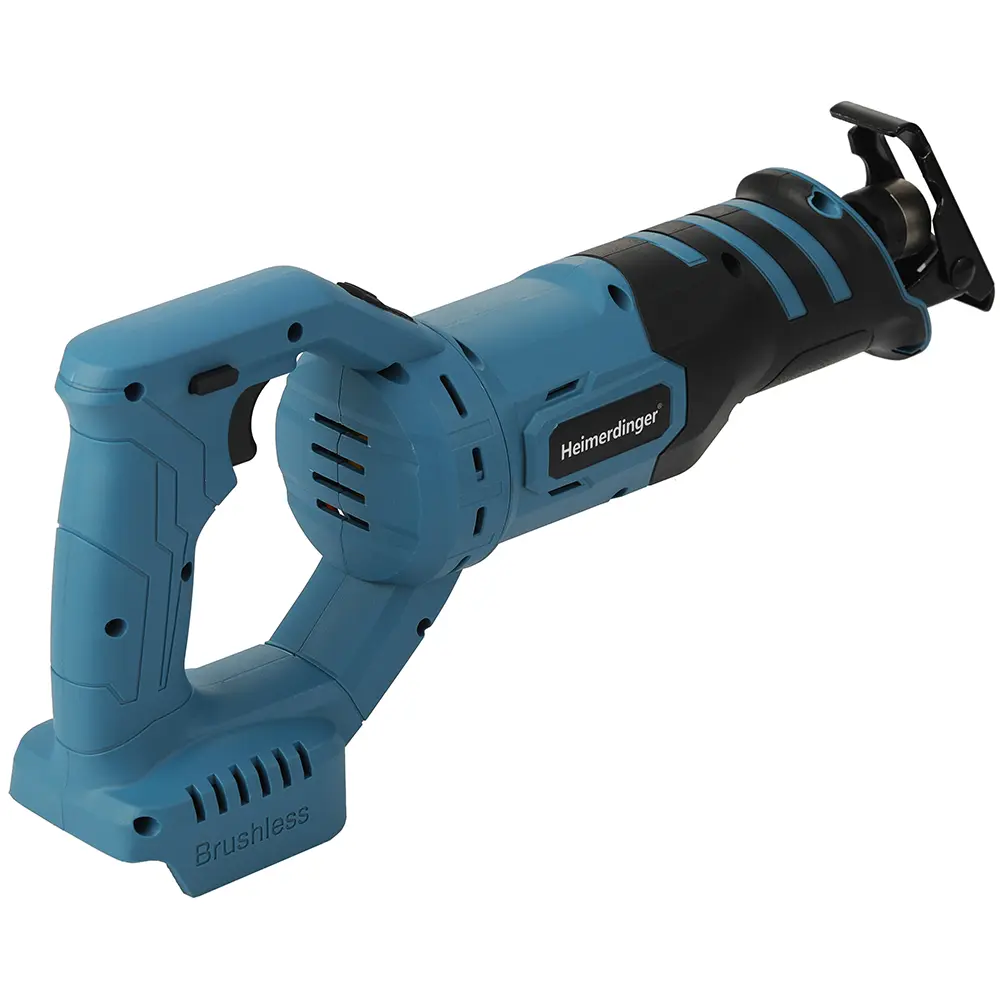 Heimerdinger Cordless Reciprocating Saw for Makita Batteries,Brushless Reciprocating Saws with 4 Blades for Wood Cutting