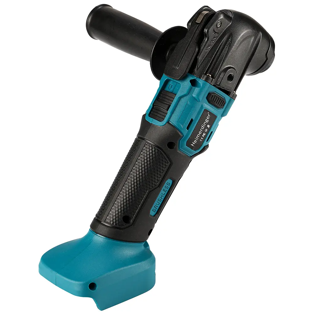 Heimerdinger Cordless Oscillating Tool, Brushless-Motor Tool with Auxiliary Handle, Oscillating Multi-Tool for Scraping, Sanding