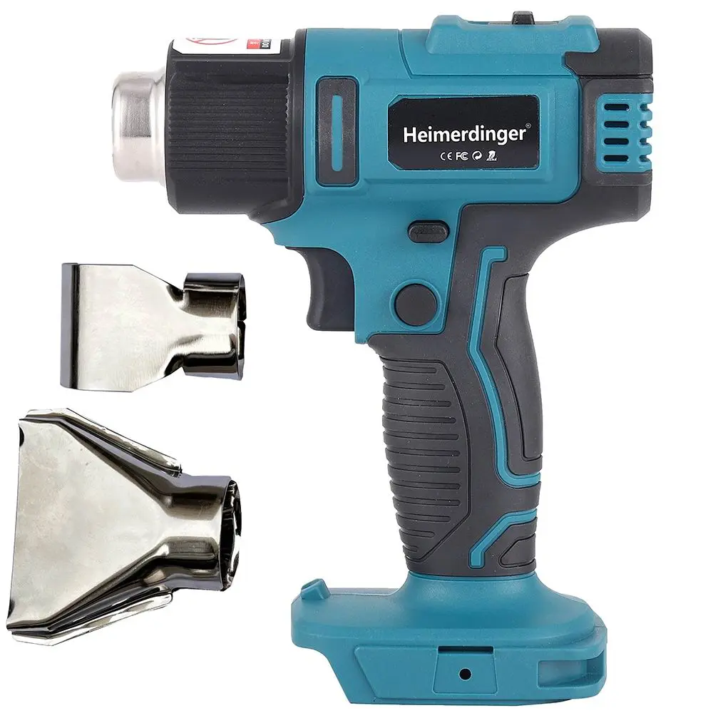 Portable Cordless Heat Gun for Makita 18V Battery with Dual Temperature Settings - Max 1202°F Hot Air Gun, No battery