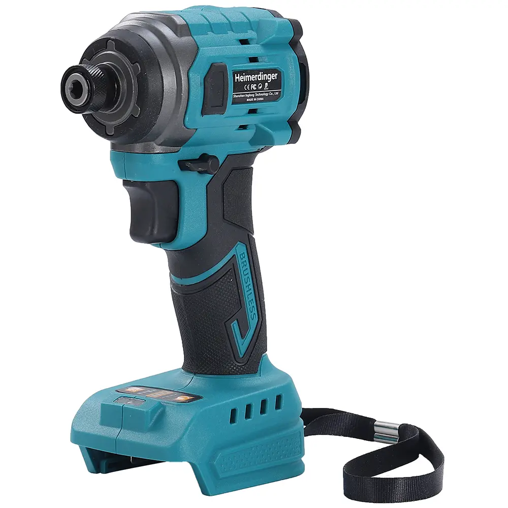 18V 1/4" Electric Rechargeable battery powered brushless cordless impact driver drill screwdriver