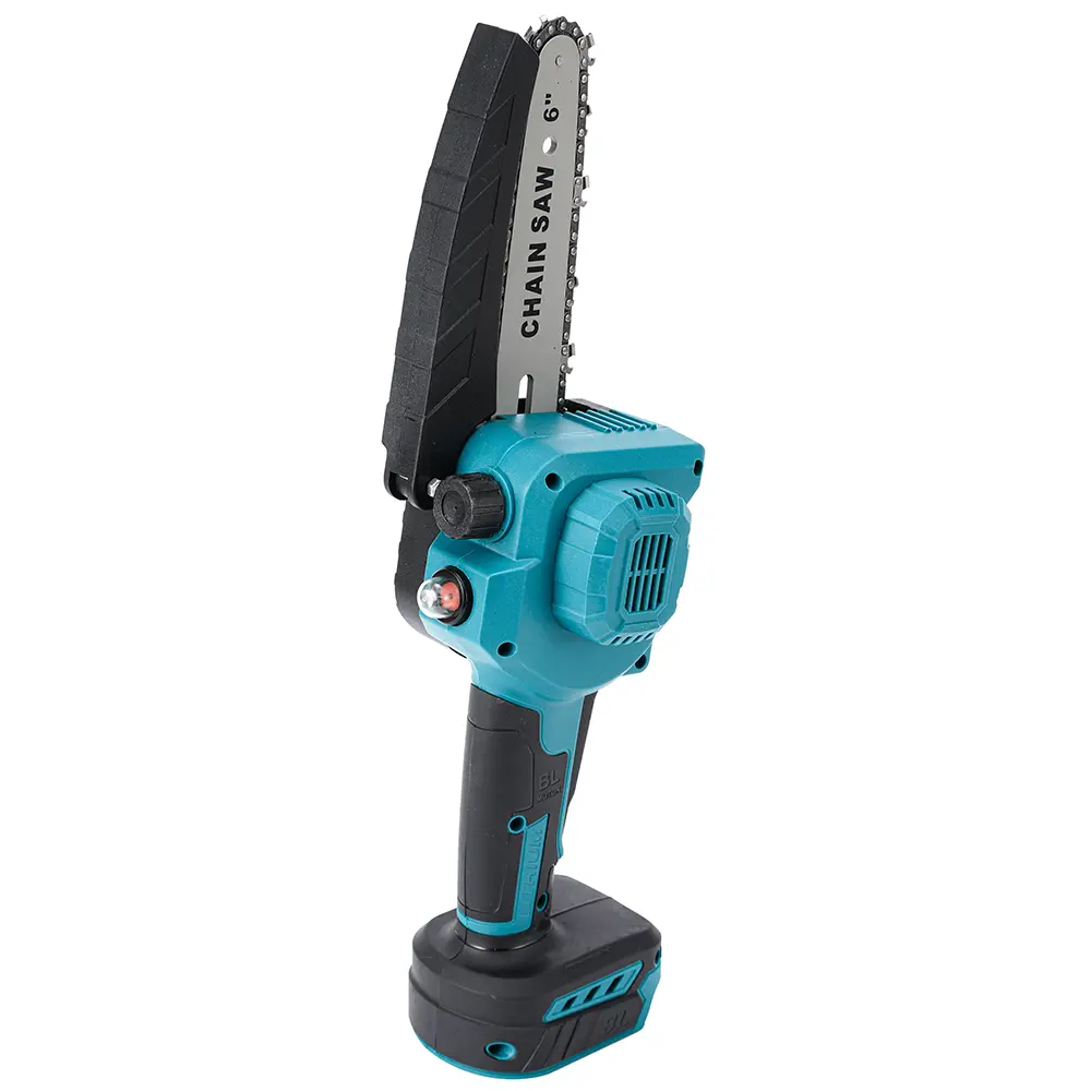 Heimerdinger 6 Inch Cordless Mini Chainsaw for Makita-Battery Powered Electric Pruning Chainsaw for Wood Cutting, Tool only