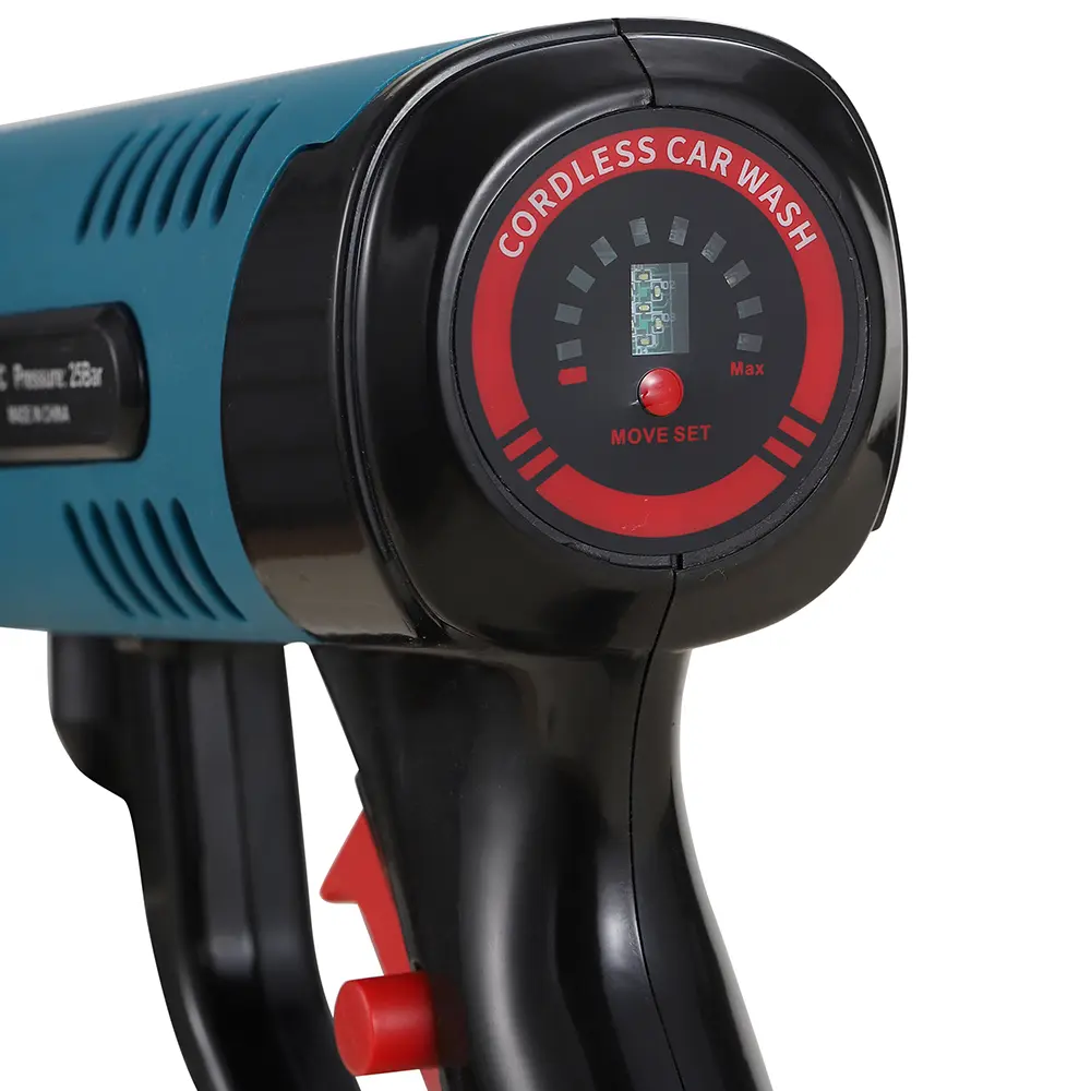 Heimerdinger Cordless Handheld High-Pressure 25bar (2.5mbpa) Car Washer Gun for Car/Fence/Floor/Patio Cleaning, No battery