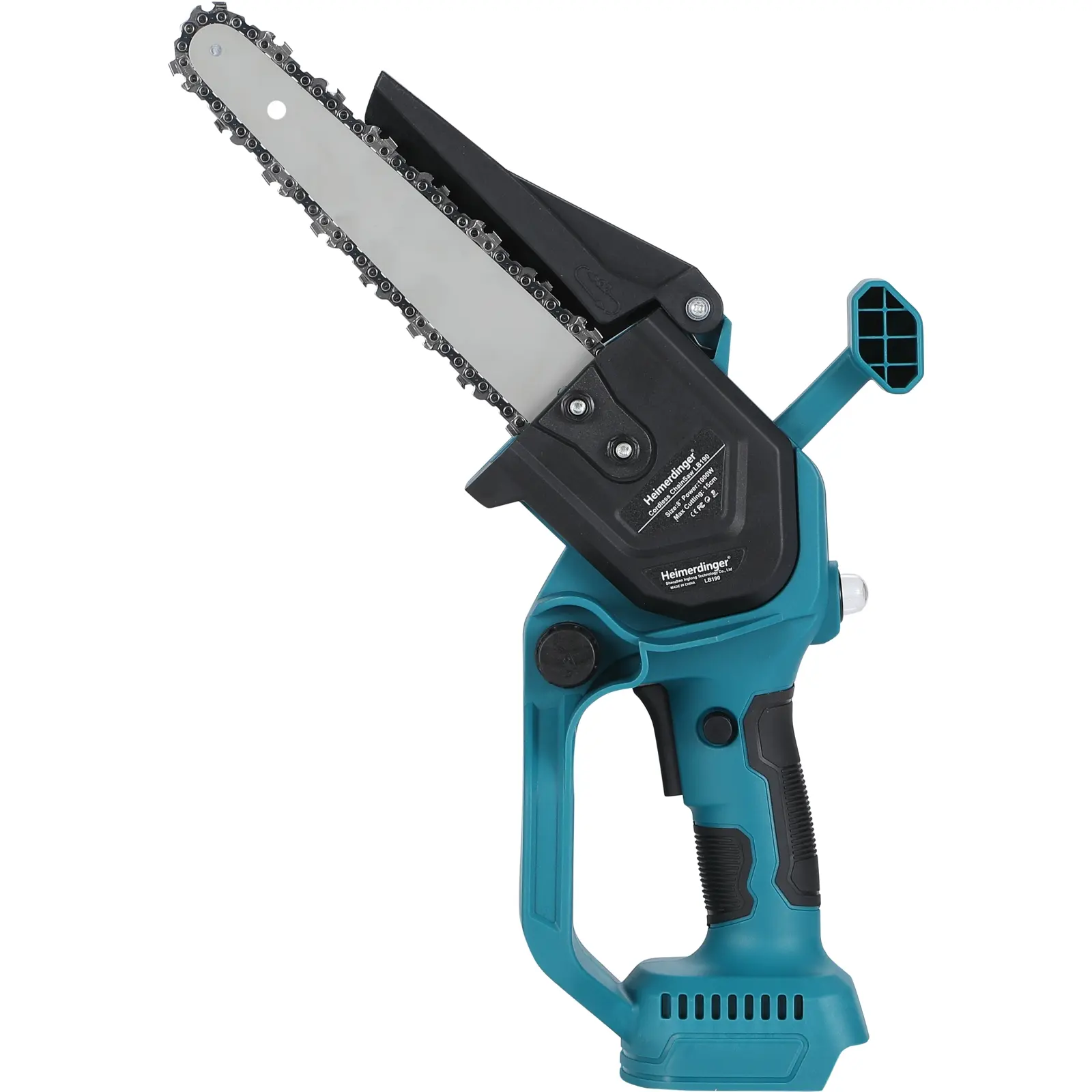 Heimerdinger 8 Inch Cordless brushless Chainsaw for Makita-Battery Electric Pruning Chainsaw for Wood Cutting, No battery