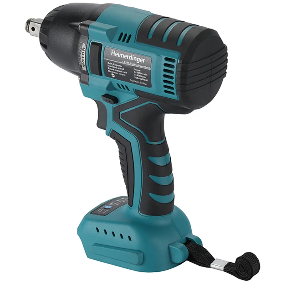 True 550N.m 18V 1/2 brushless cordless impact wrench for car repair