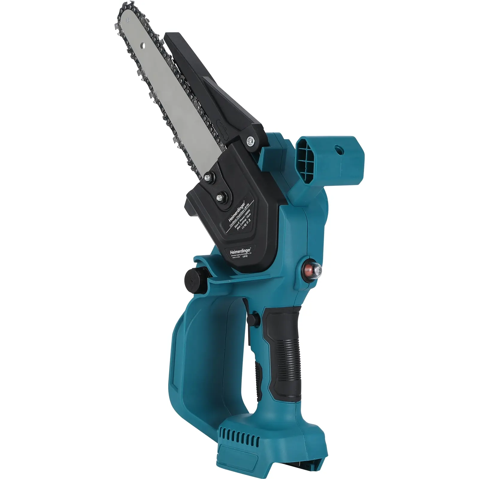 Heimerdinger 8 Inch Cordless brushless Chainsaw for Makita-Battery Electric Pruning Chainsaw for Wood Cutting, No battery