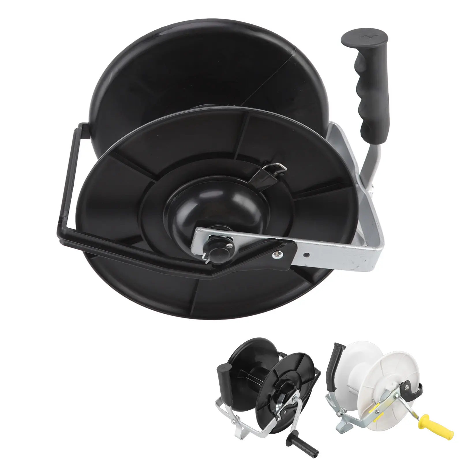 Electric Fence Wire Reel Manually High Strength ABS Fence Electrified Rope Cord Reel Electrified Rope Winder for Farm