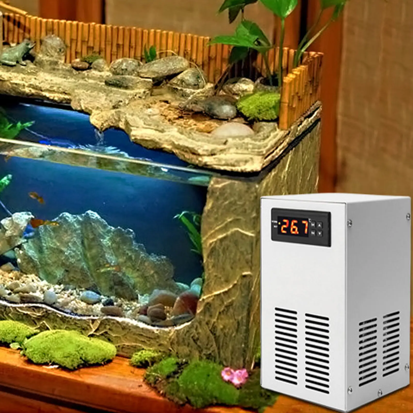 Aquarium Fish Tank Water Chiller Constant Temperature Cooling System