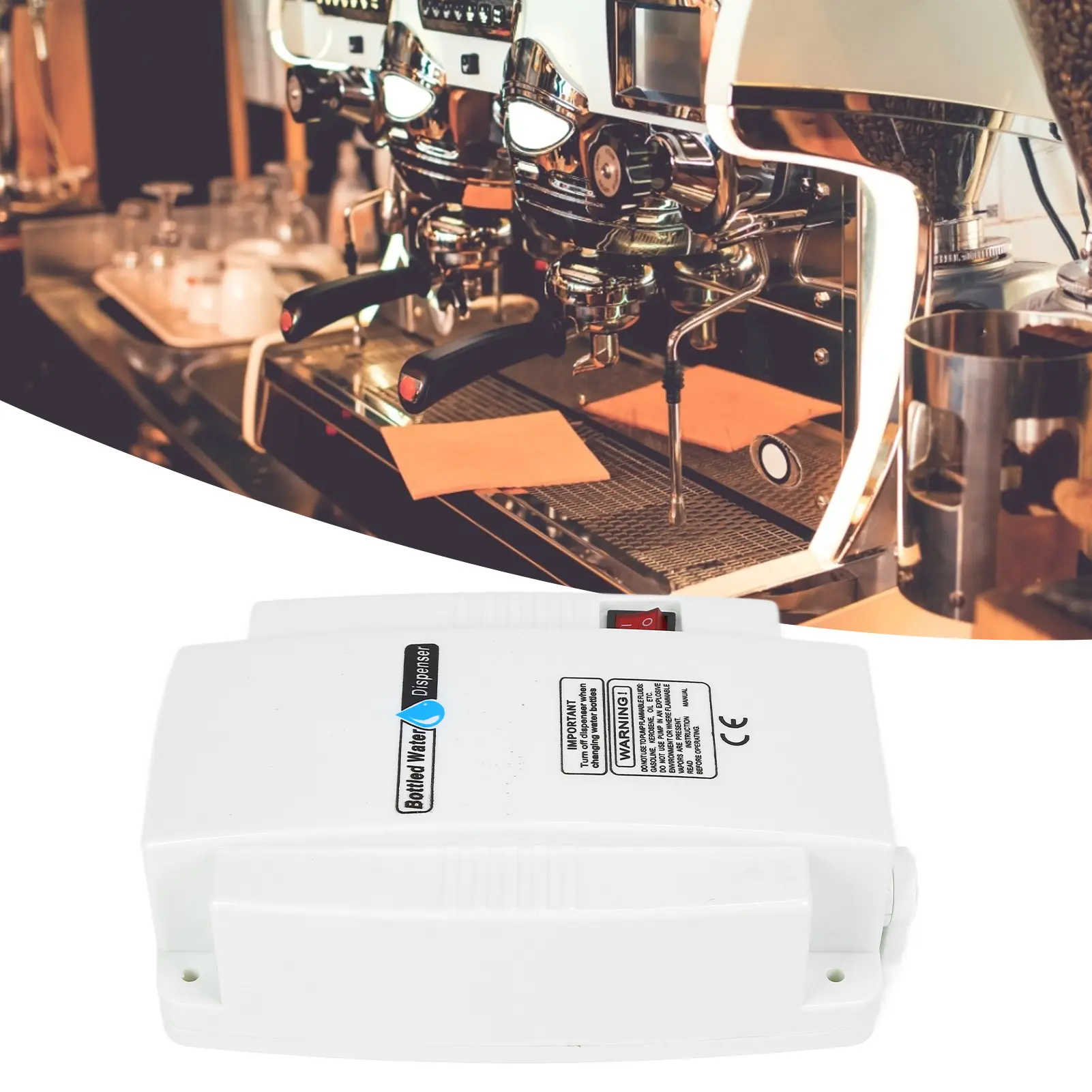 Water Dispenser Pump System Single Tube Self Priming Electric Dispensing Pumps Systems for Coffee Machines