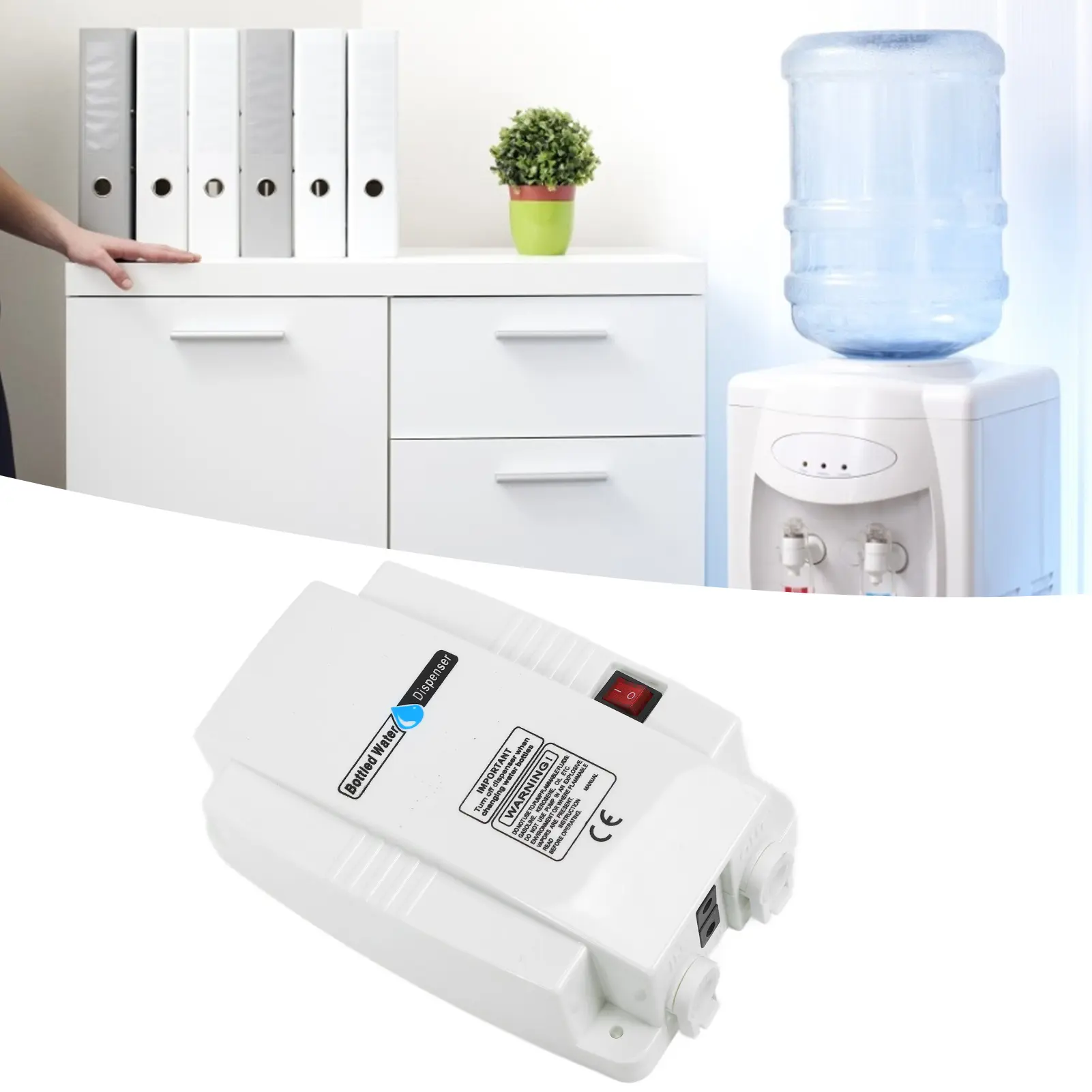 Water Dispenser Pump System Single Tube Self Priming Electric Dispensing Pumps Systems for Coffee Machines