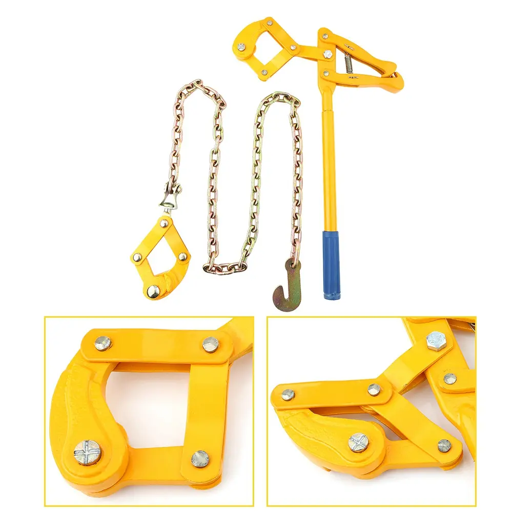 1pc Heavy Duty Farm Fence Strainer Fencing Repair Wire Pulling Tool Tensioner 1.2M Chain