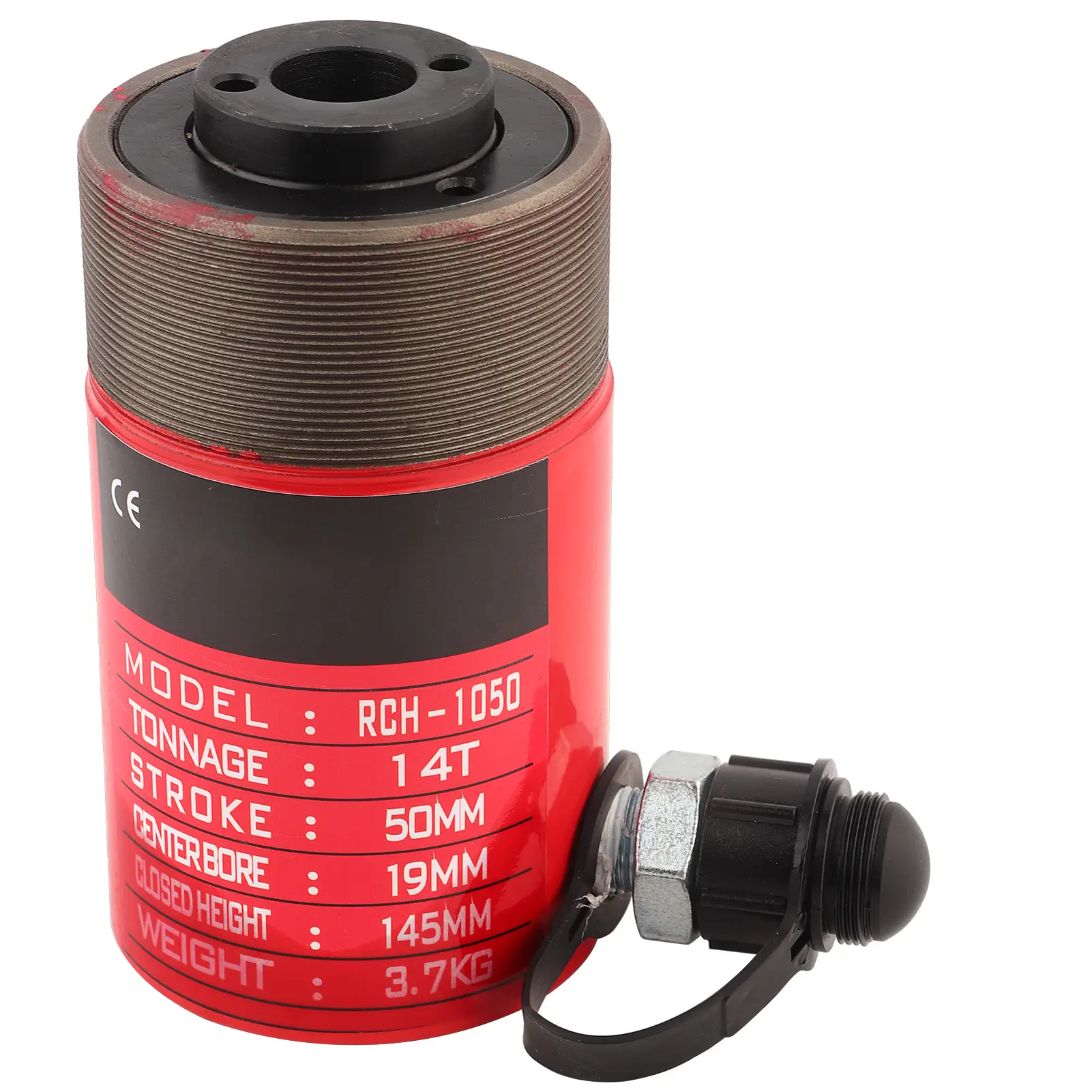 Hardware Tools Hydraulic Cylinder Hydraulic Cylinder 14T Separate Hollow Hole Plunger Power Tool Industrial Products RCH‑1050