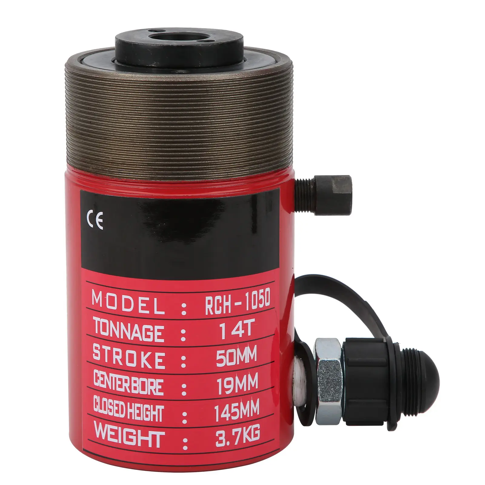 Hardware Tools Hydraulic Cylinder Hydraulic Cylinder 14T Separate Hollow Hole Plunger Power Tool Industrial Products RCH‑1050