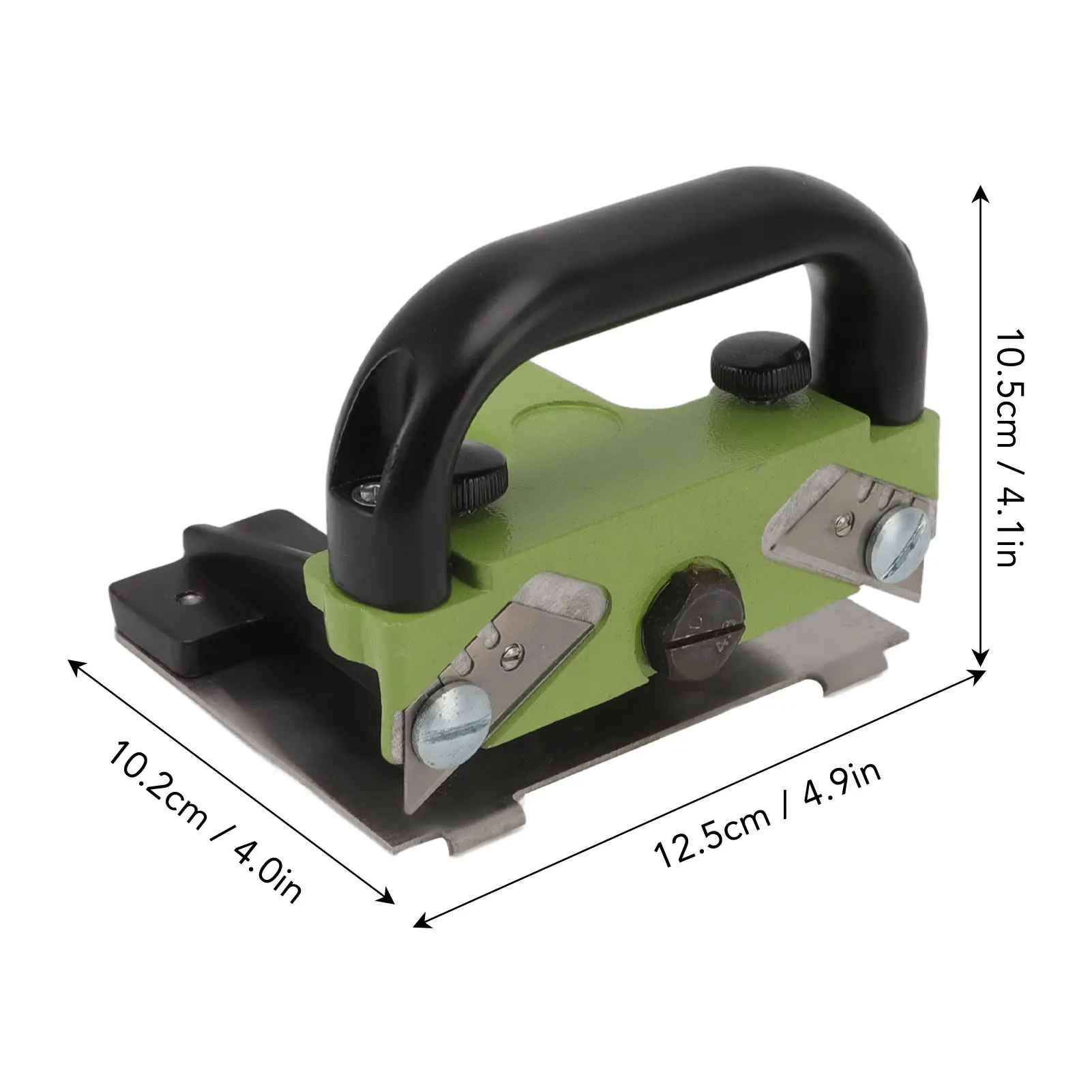 PVC Plastic Floor Skiving Construction Tool Pull Hand Flooring Trimming Tool Aluminum Alloy Floor Sewing Machine