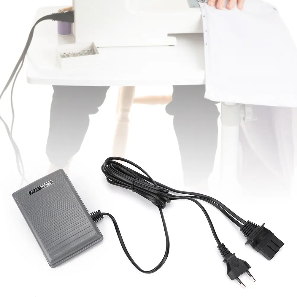 Foot Control Pedal Controller Switch & Power Cable for Brother Sewing Machine