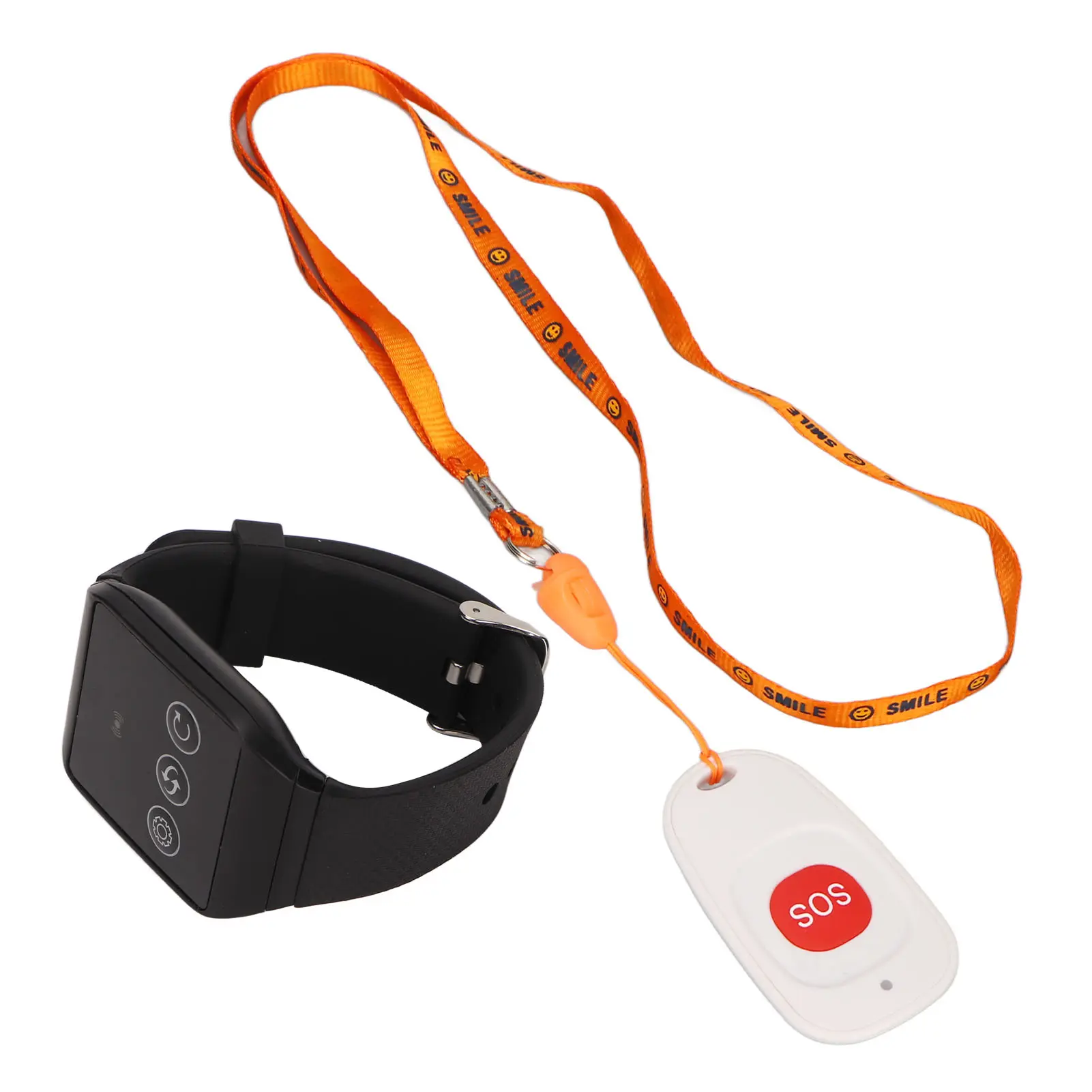 Wireless Caregiver Pager SOS Wireless Waterproof Stable Signal Vibration Portable Remote Nurse Alert System