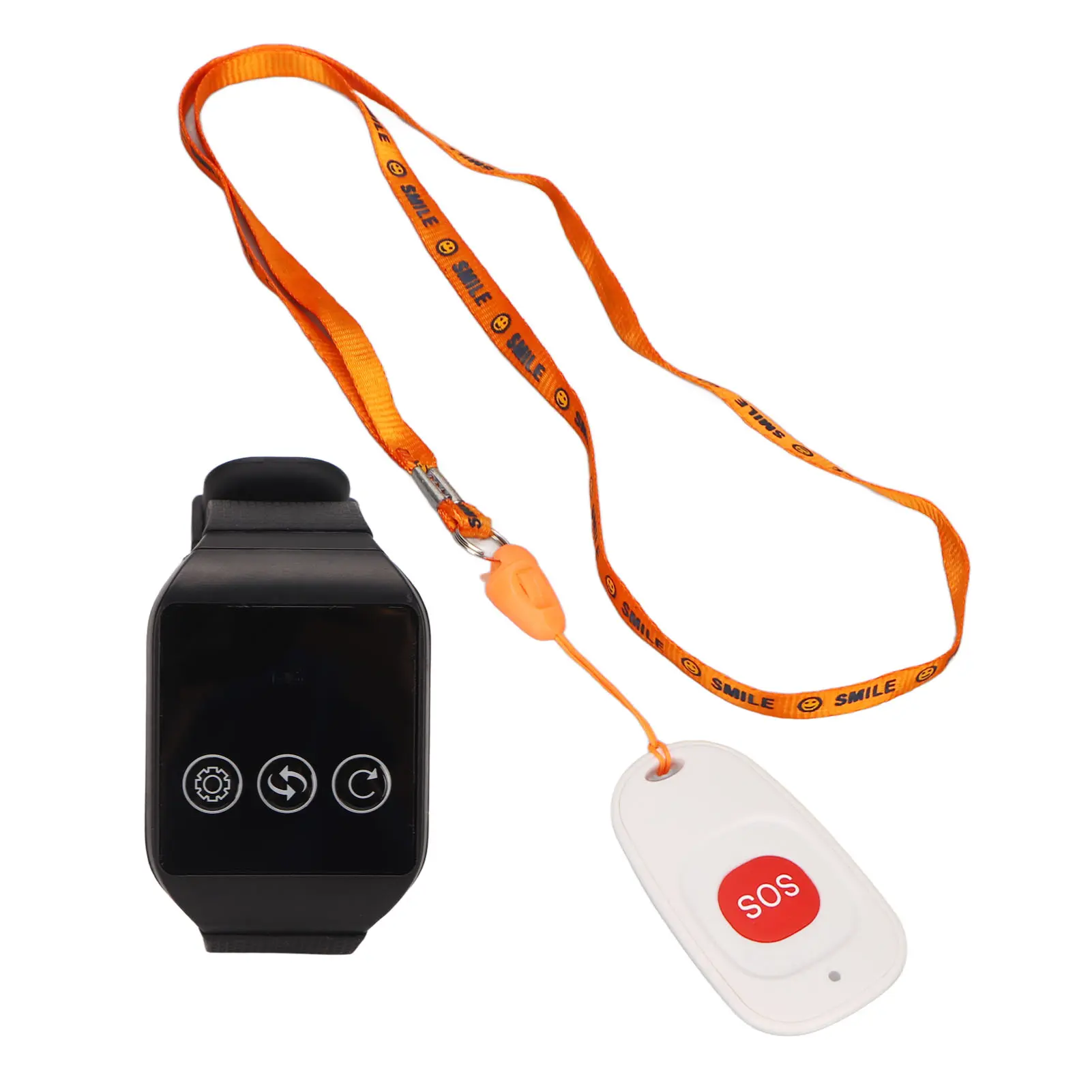 Wireless Caregiver Pager SOS Wireless Waterproof Stable Signal Vibration Portable Remote Nurse Alert System
