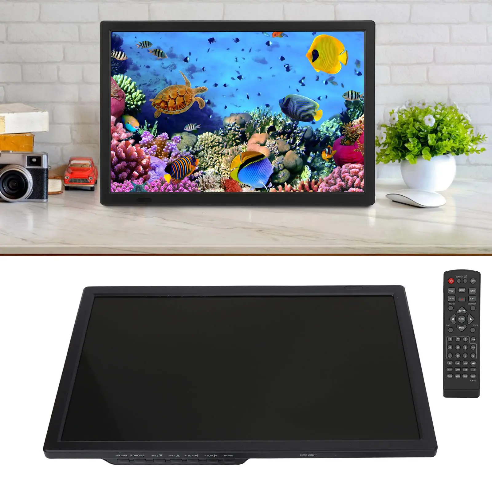 15.5 Inch Digital TV ATSC High Sensitivity Portable Digital Television