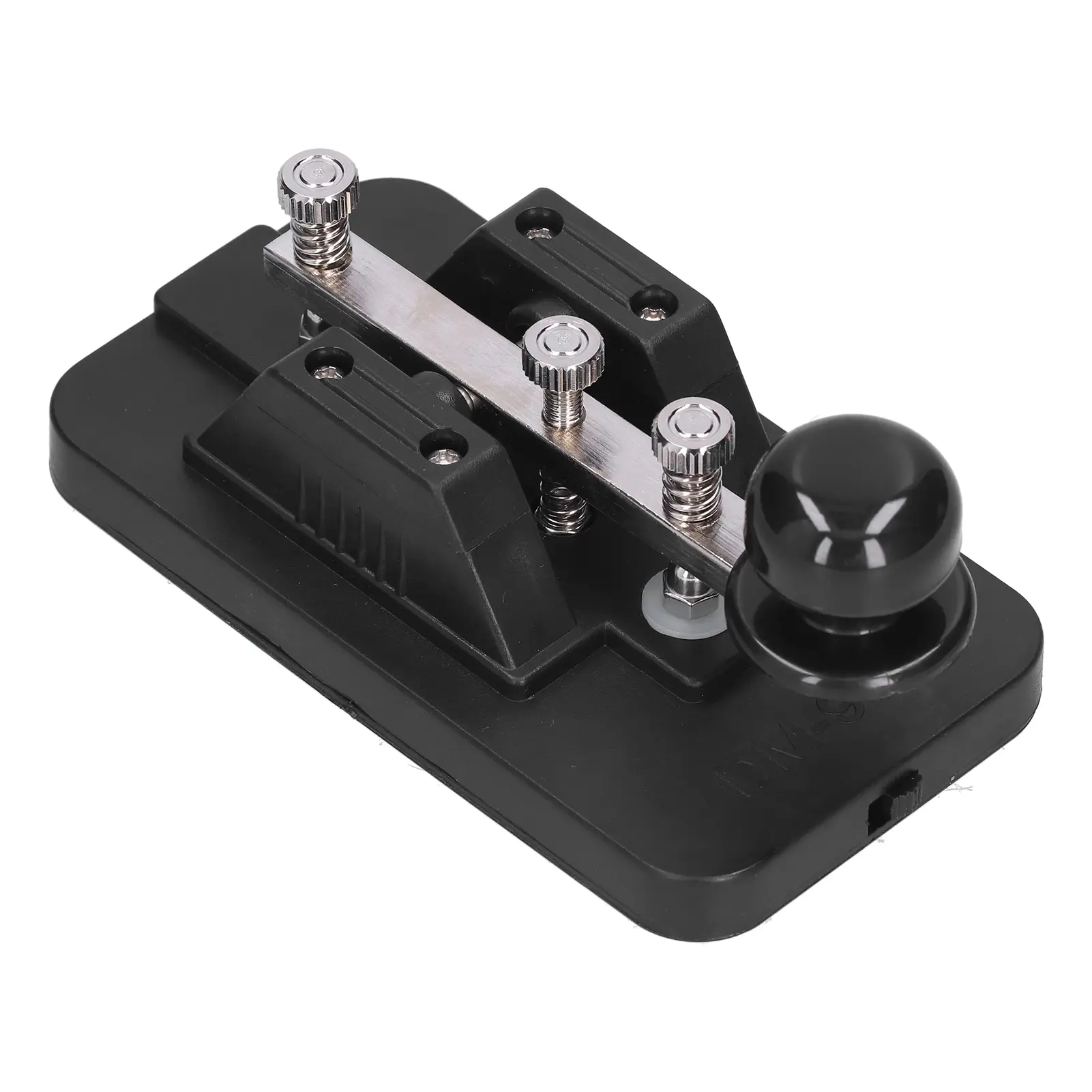 Morse Code Key Telegraph Tapper Manual CW Practice Tool Trainer with Buzzer for Beginner