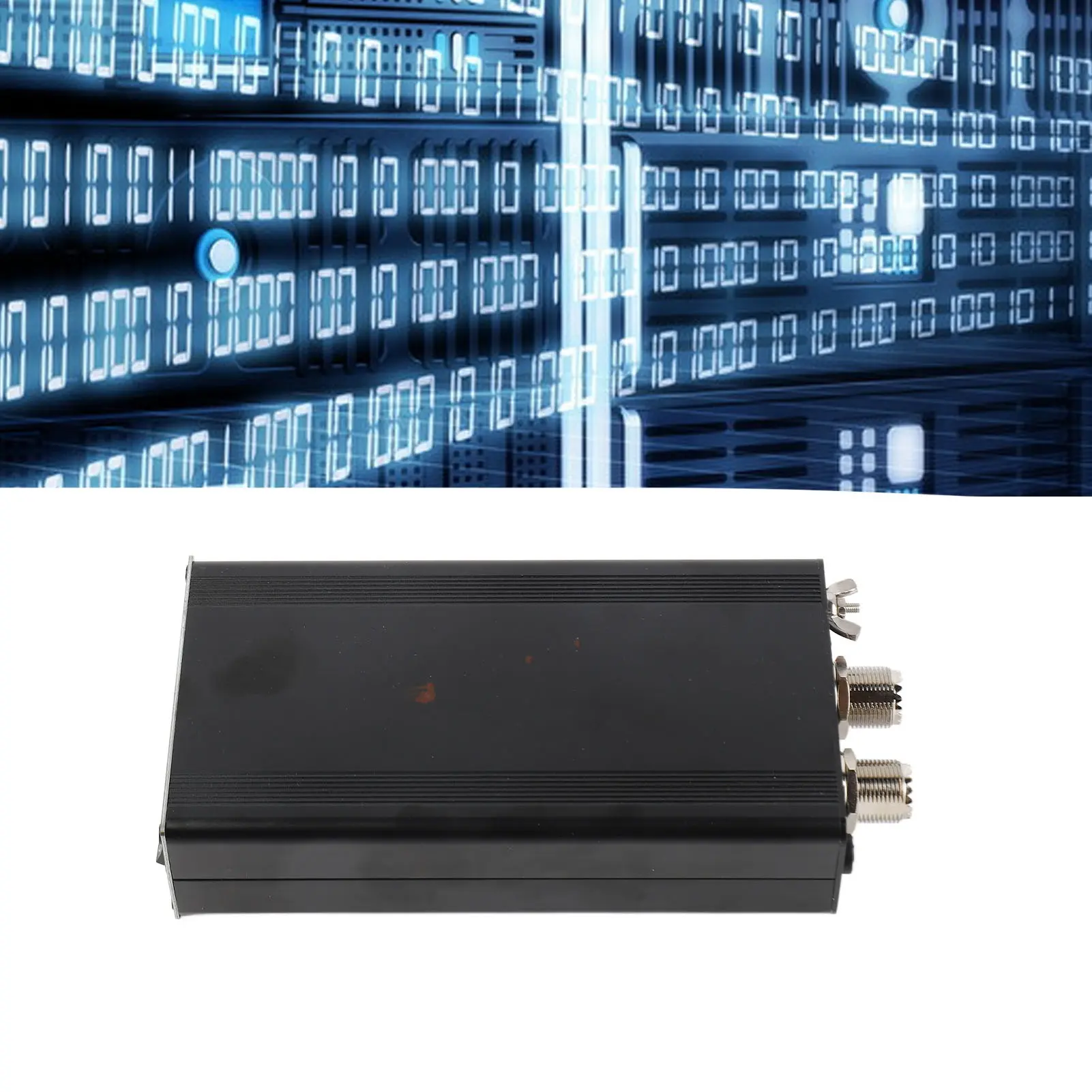 ATU-130 1.8‑50MHz 200W Micro Shortwave Automatic Antenna Tuner 10‑15VDC Organic Light Emitting Diode Display