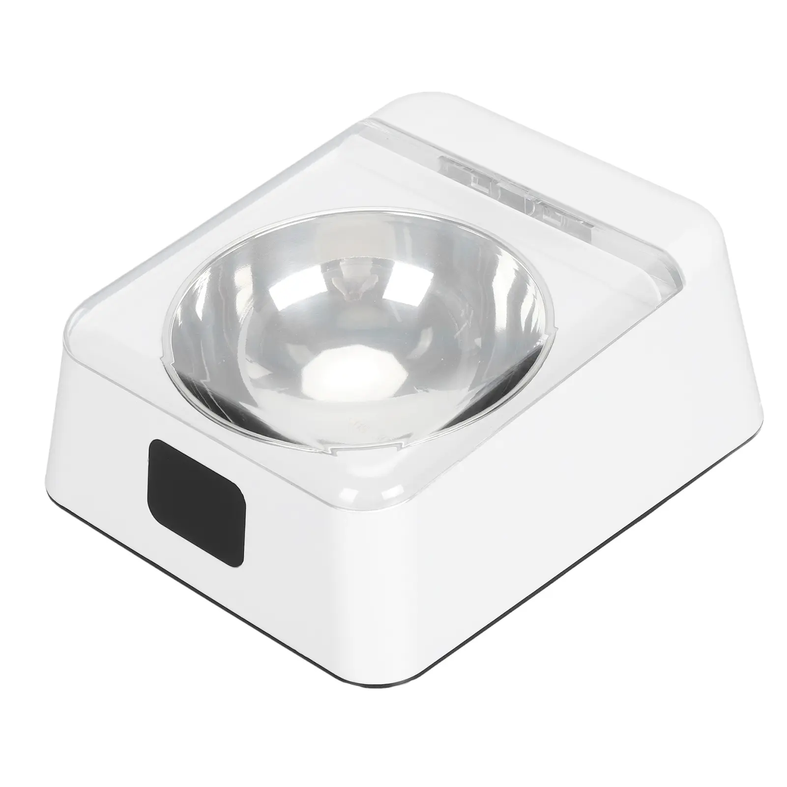 Automatic Cat Feeder with Infrared Sensor Cover Removable Bowl Battery Powered Intelligent Automatic Opening Lid Dog Feeder