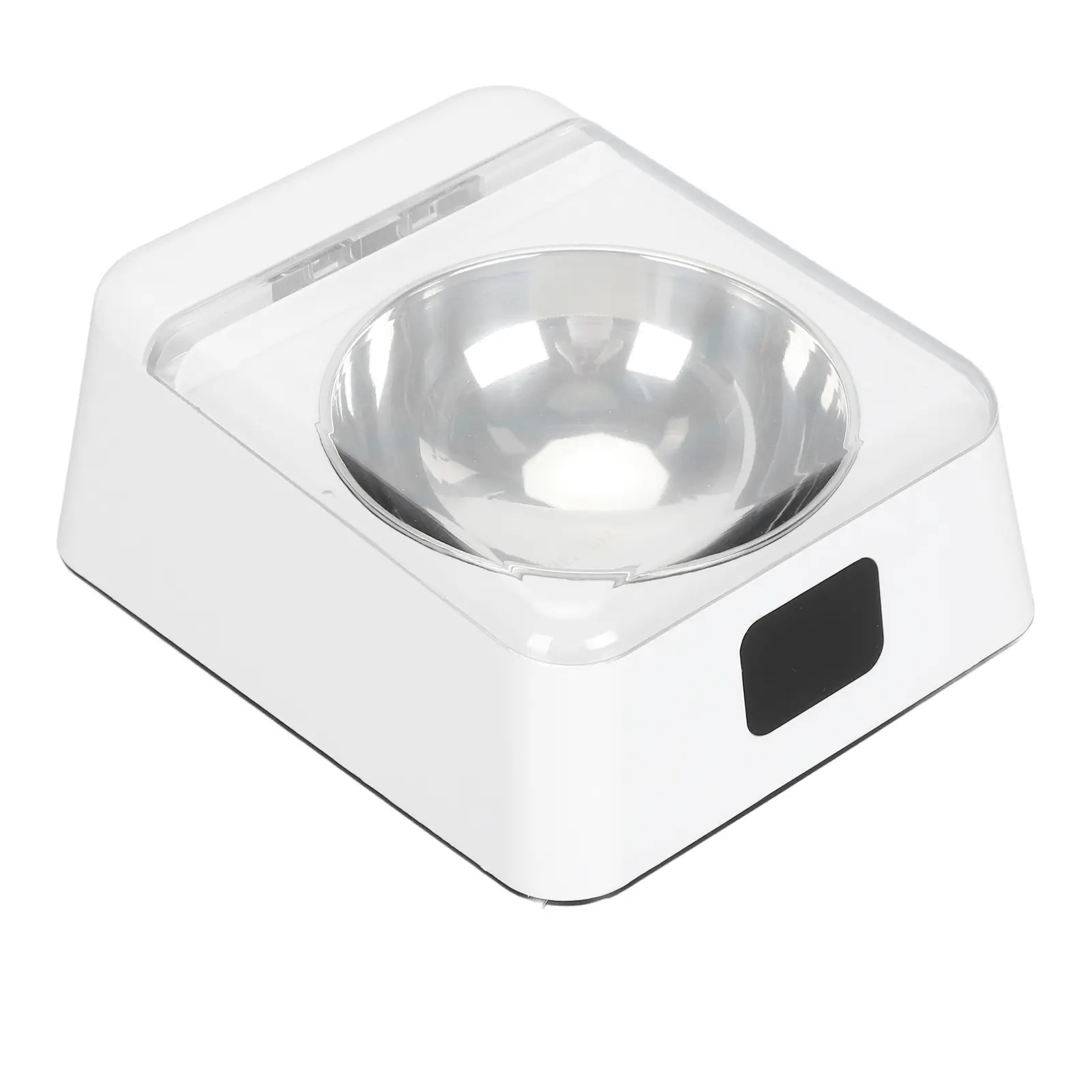 Automatic Cat Feeder with Infrared Sensor Cover Removable Bowl Battery Powered Intelligent Automatic Opening Lid Dog Feeder