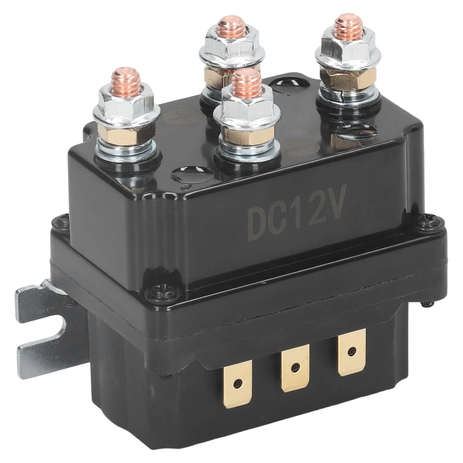 12V 250A Winch Relay Kit with Remote Controller Relay Contactor Switch for Industrial Vehicle