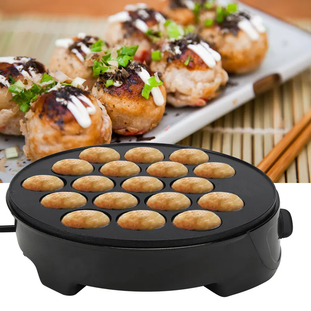 Household Takoyaki Machine Octopus Ball Mini Electric Baking Pan Breakfast Machine