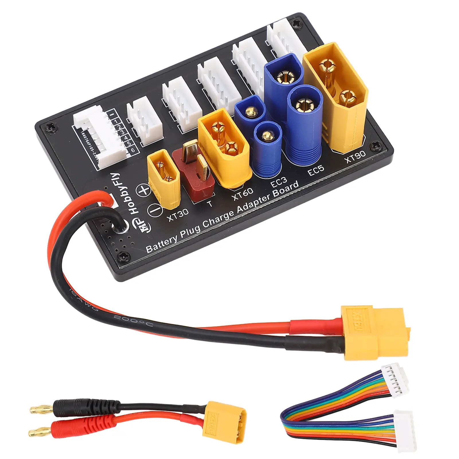 Parallel Charging Board XT90 XT30 EC3 EC5 T XT60 6S Battery Balance  Adapter Board