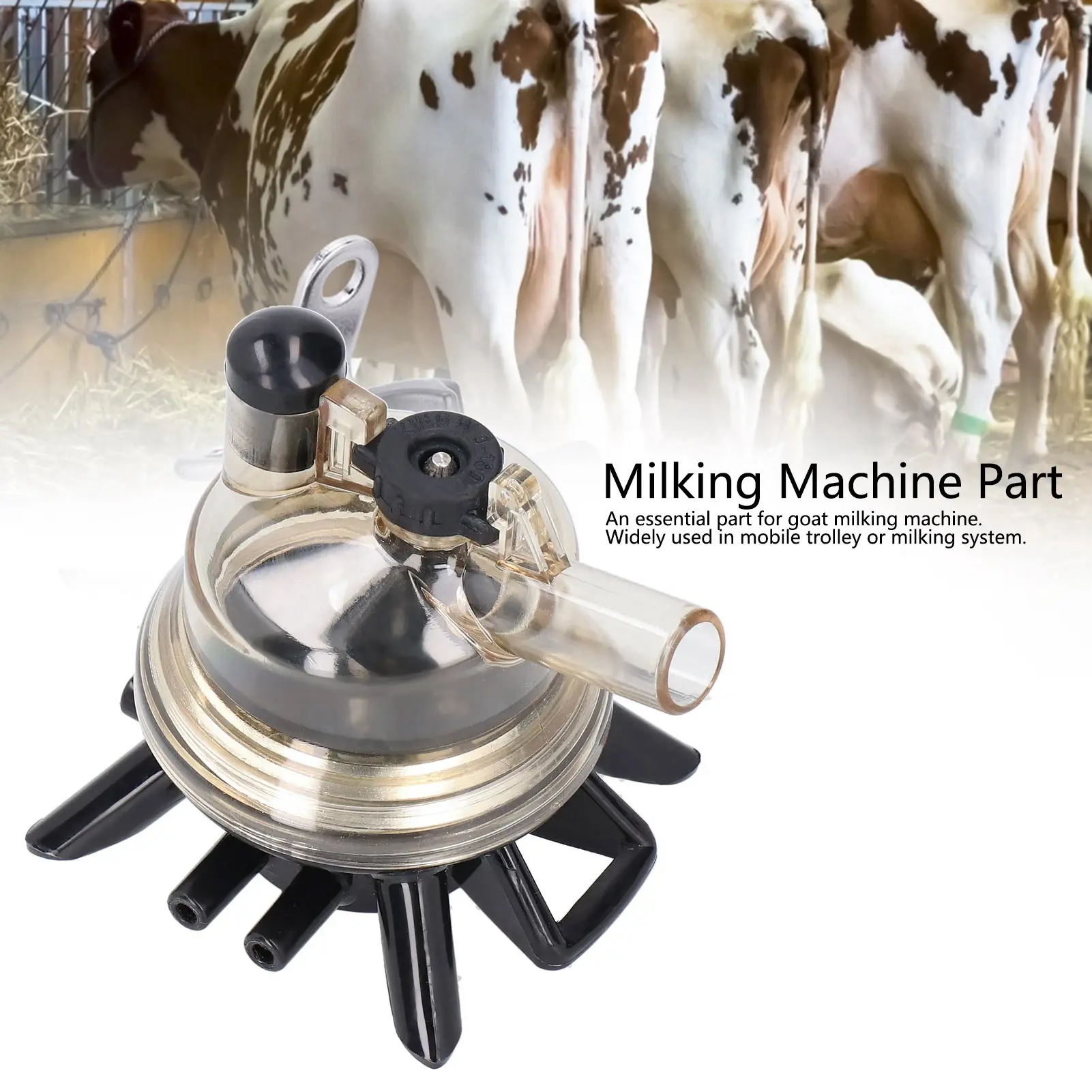 150ml Cow Milking Claw Milk Collector Replacement Part for Cow Sheep Milker Machine