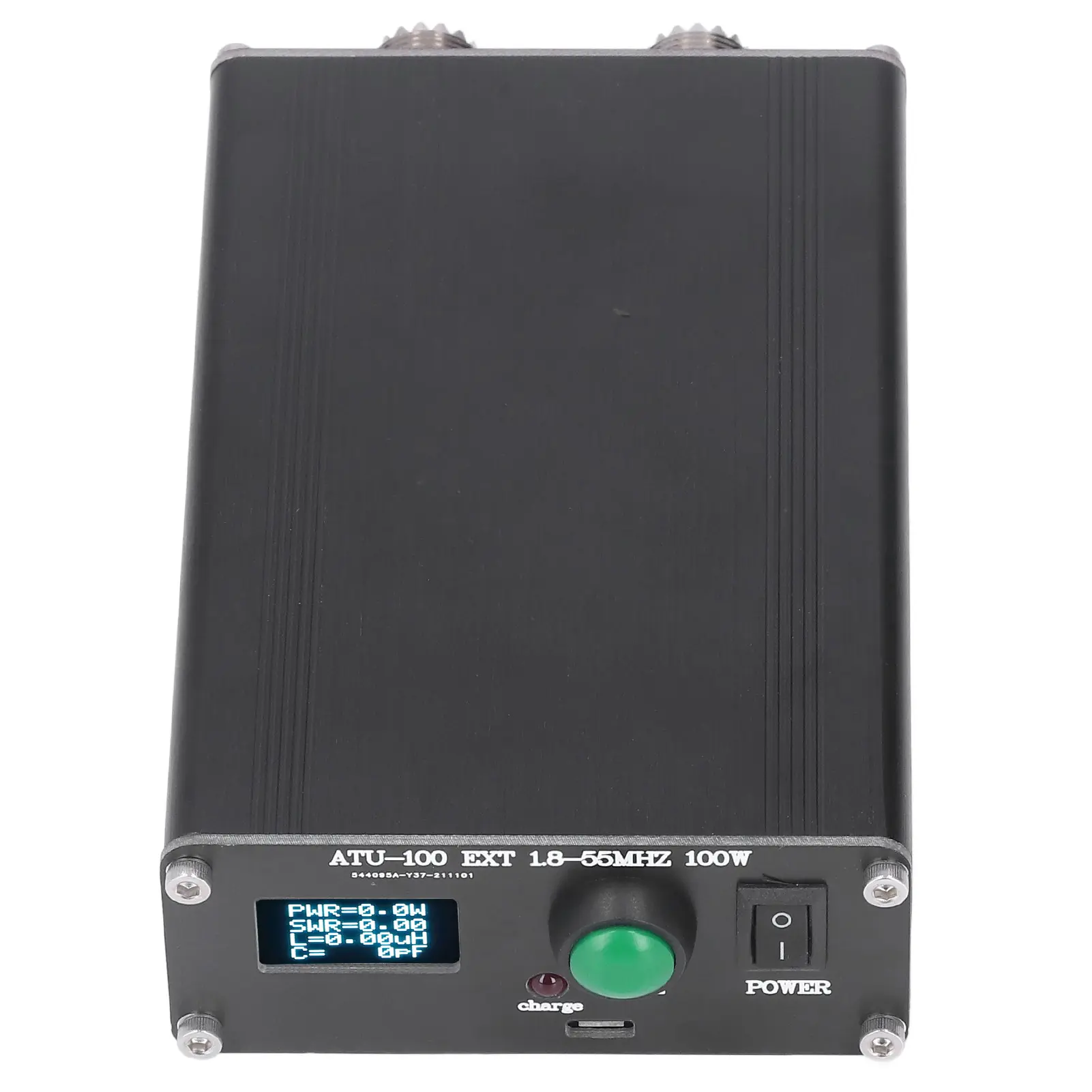 ATU‑100 Mini Antenna Tuner Mini Automatic for Radio Equipment 1.8~55MHz 0.96IN with Housing