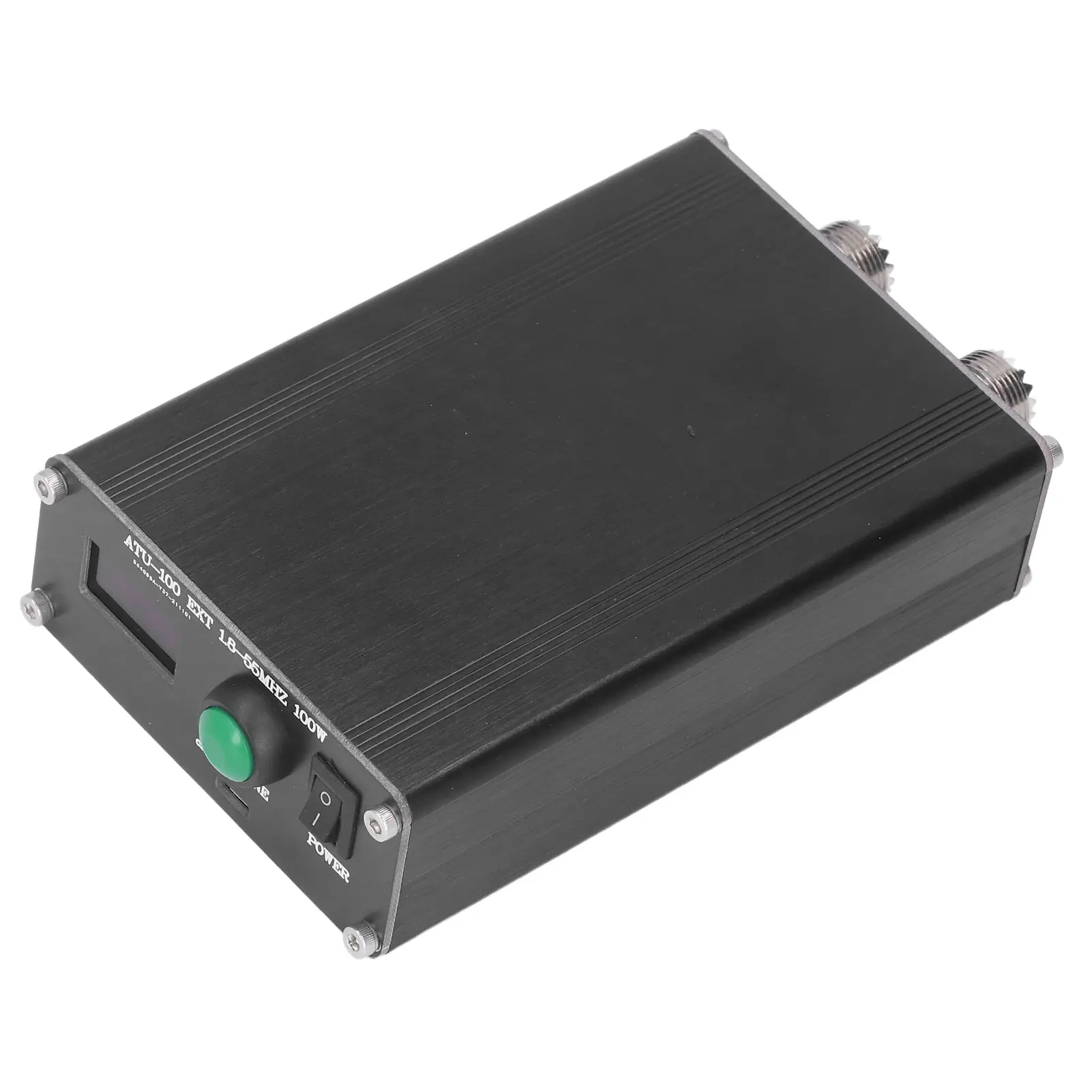 ATU‑100 Mini Antenna Tuner Mini Automatic for Radio Equipment 1.8~55MHz 0.96IN with Housing
