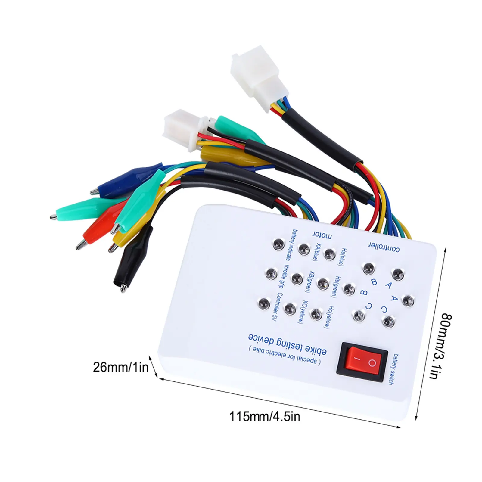 Electro Car E‑Bike Brushless Motor Tester Electro Car EBike Scooter Detector 115x80x26m