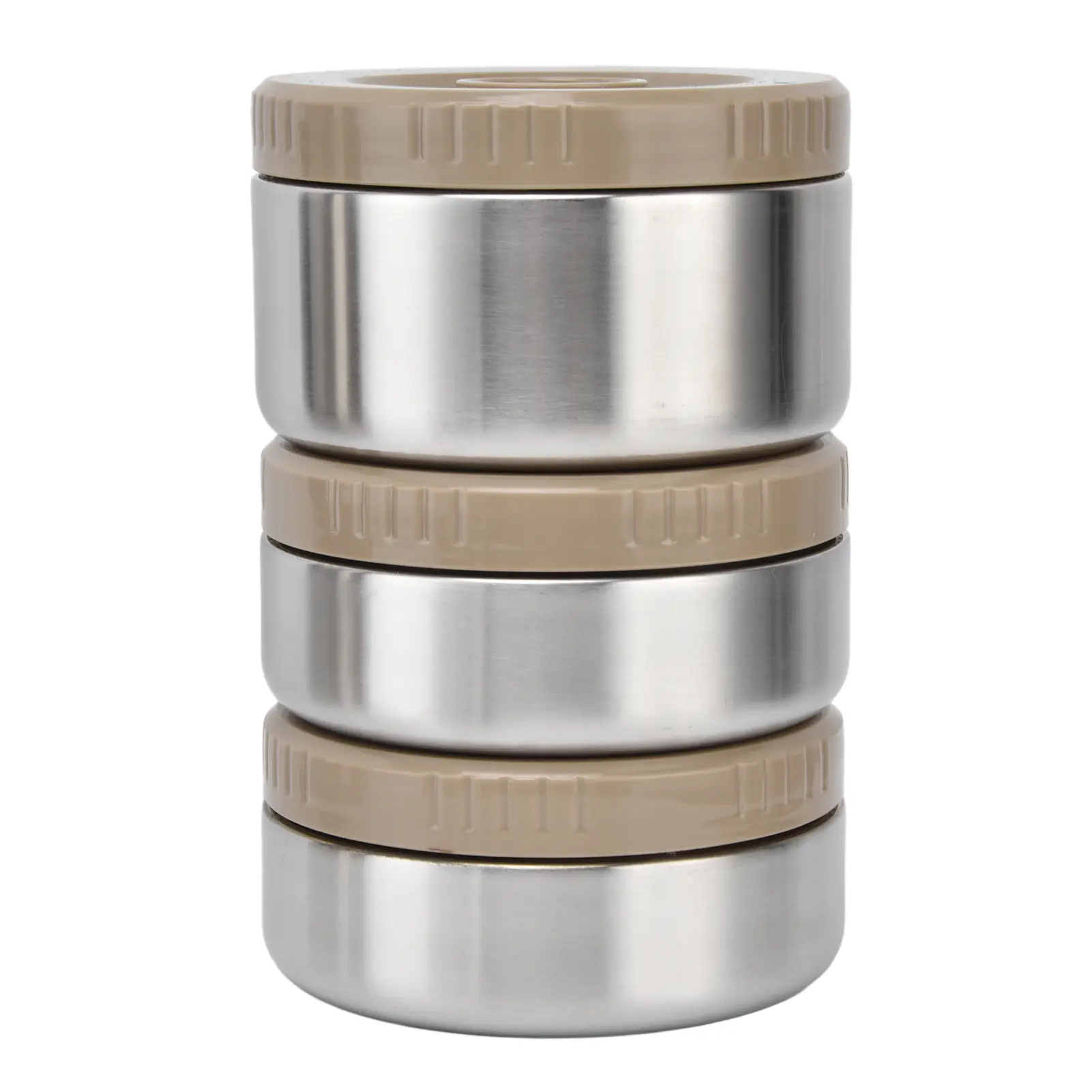 2000ml 304 Stainless Steel Vacuum Insulation Lunch Box Portable 3 Layer Vacuum Insulated Barrel