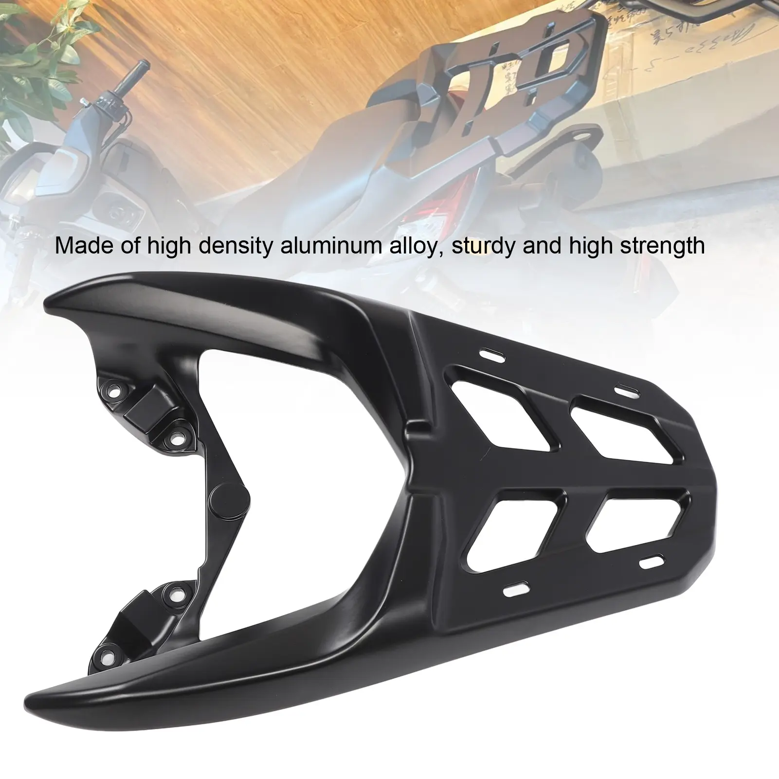 Rear Luggage Rack for Nmax155 Nmax125 Strong Support Tail Storage Cargo Carrier Bracket Aluminium Alloy