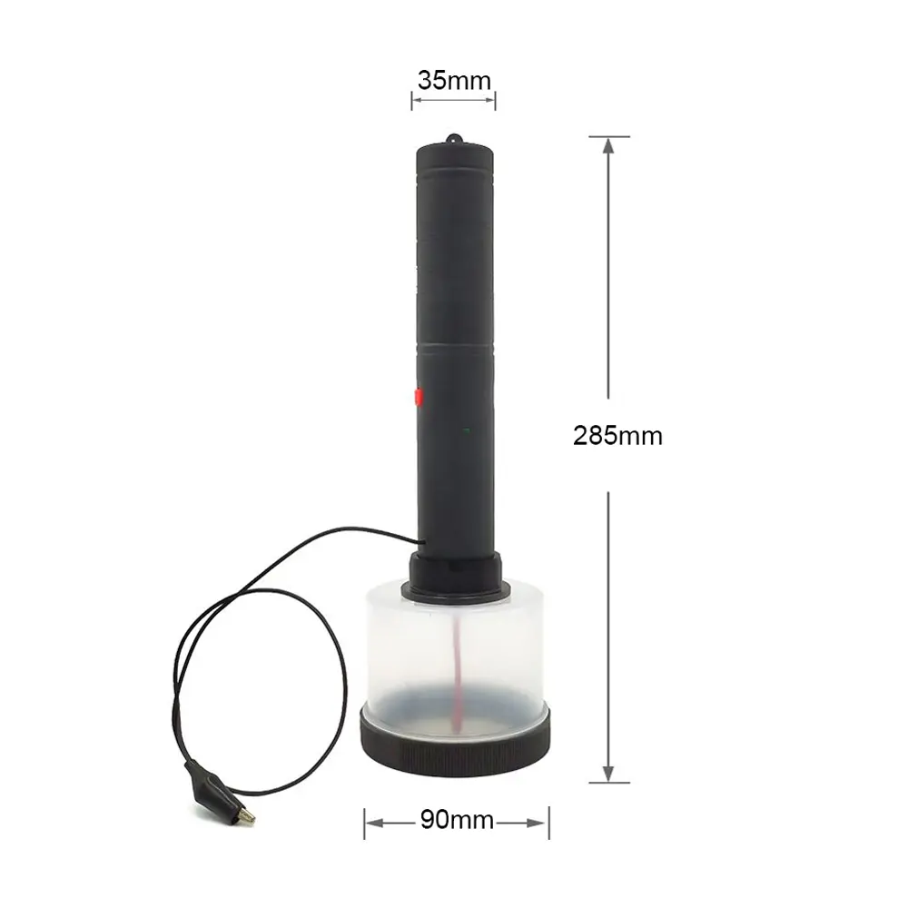 ABS Mini Static Grass Flocking Applicator with Antiskid Handle for DIY Scenic Modelling Sand Table