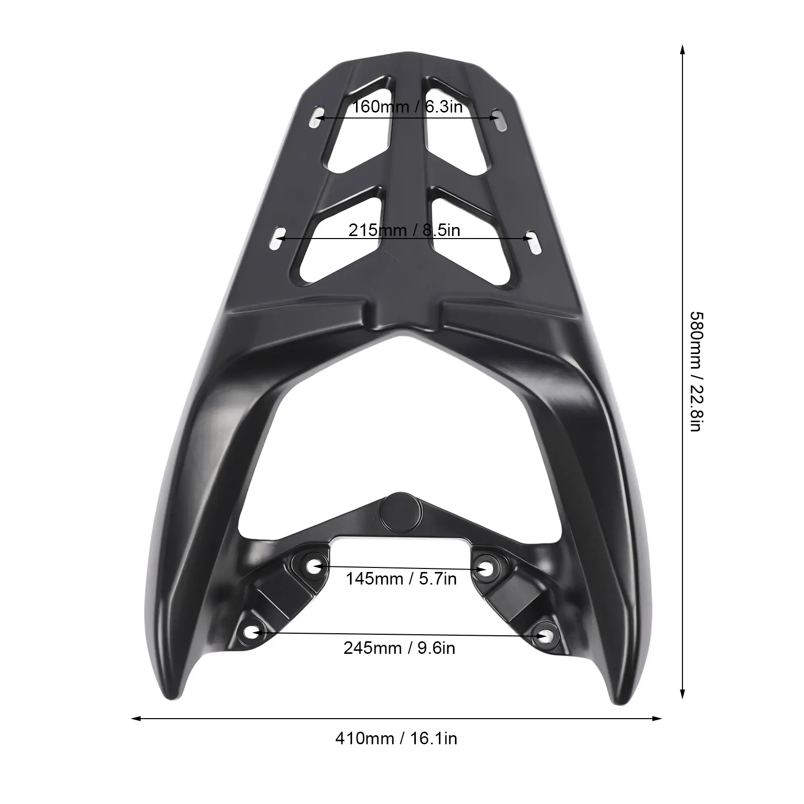 Rear Luggage Rack for Nmax155 Nmax125 Strong Support Tail Storage Cargo Carrier Bracket Aluminium Alloy