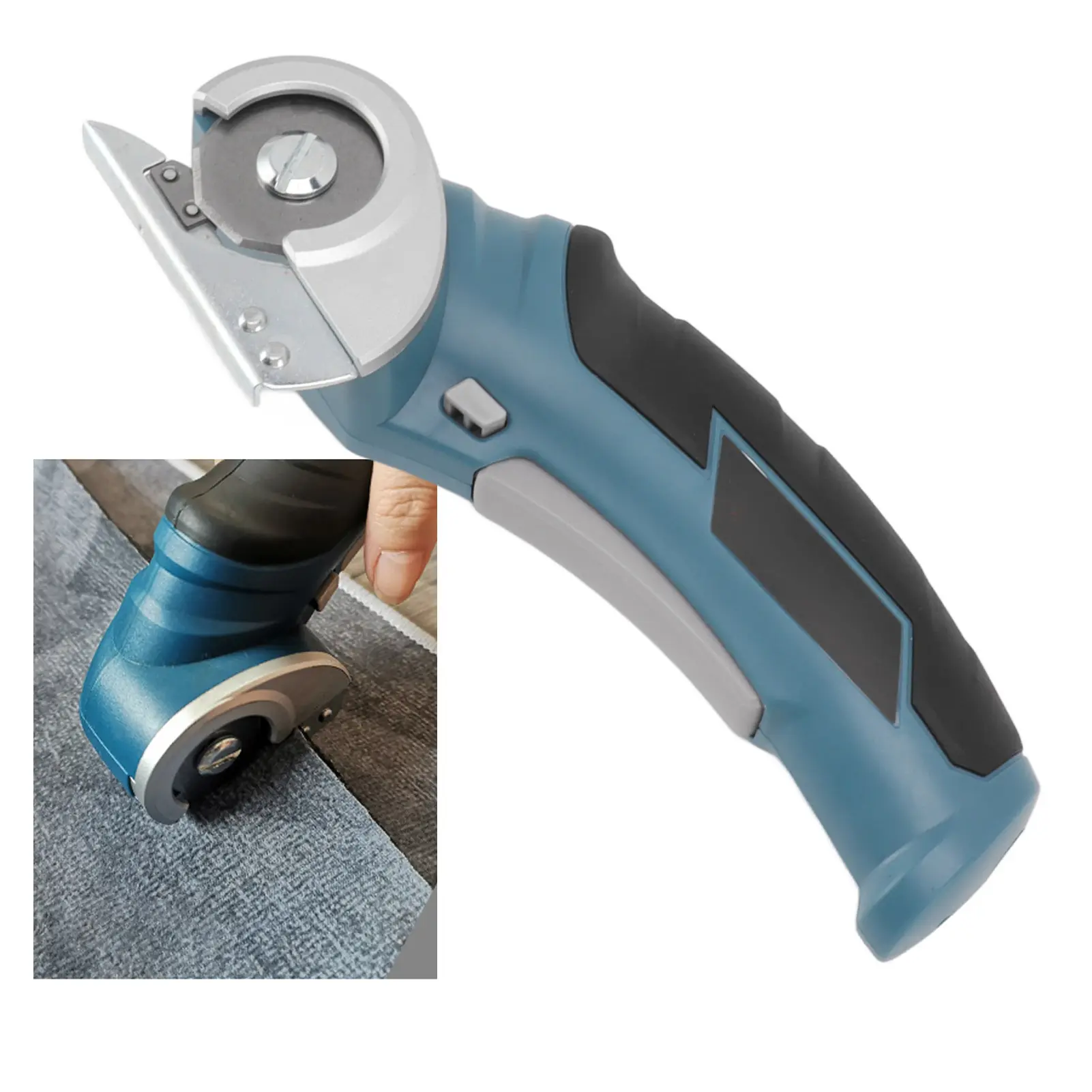 Cordless Electric Scissors Powerful Steel Blade Electric Mini Cutter for Fabric Cloth Carpet Cardboard
